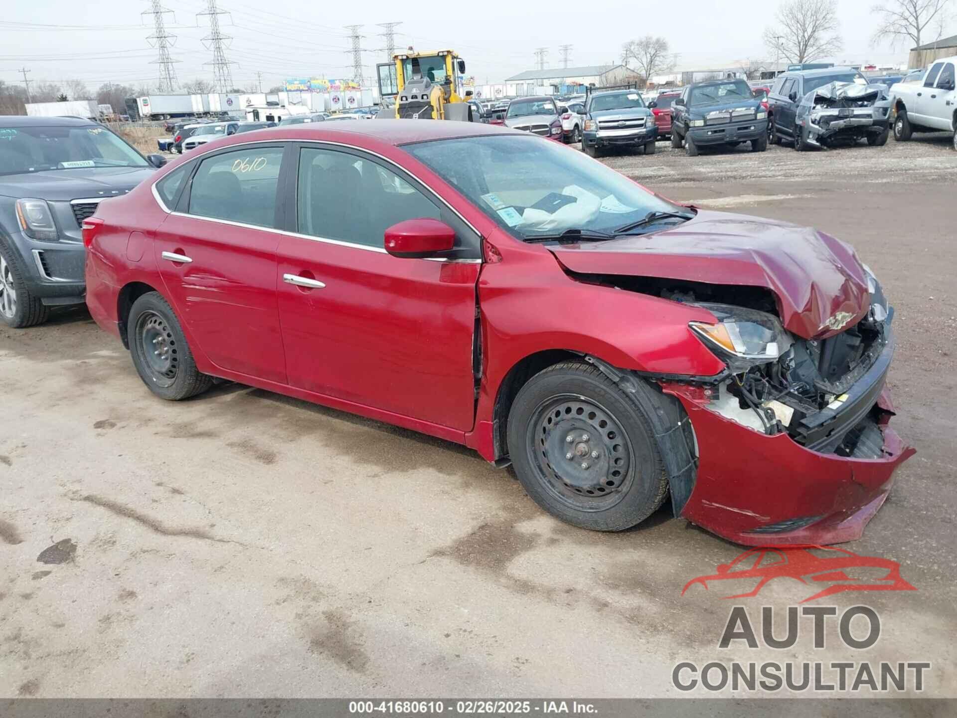 NISSAN SENTRA 2017 - 3N1AB7AP5HY239129