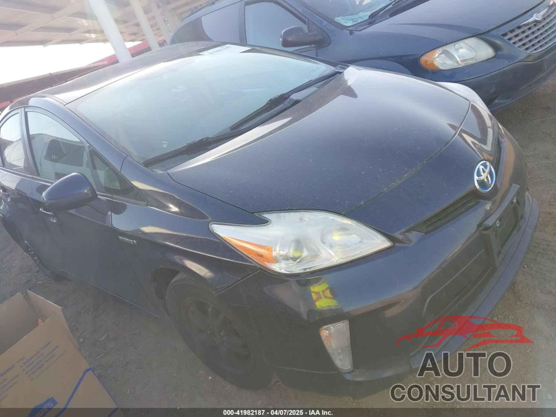 TOYOTA PRIUS 2013 - JTDKN3DU1D0350459