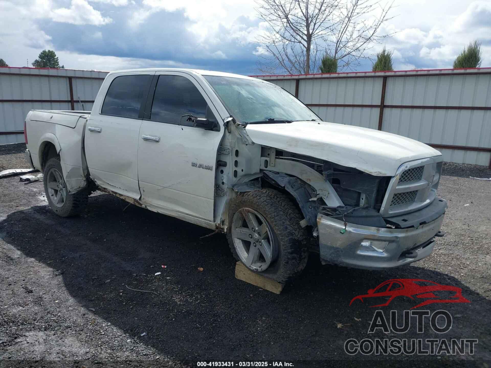 DODGE RAM 1500 2009 - 1D3HV13T79J514023