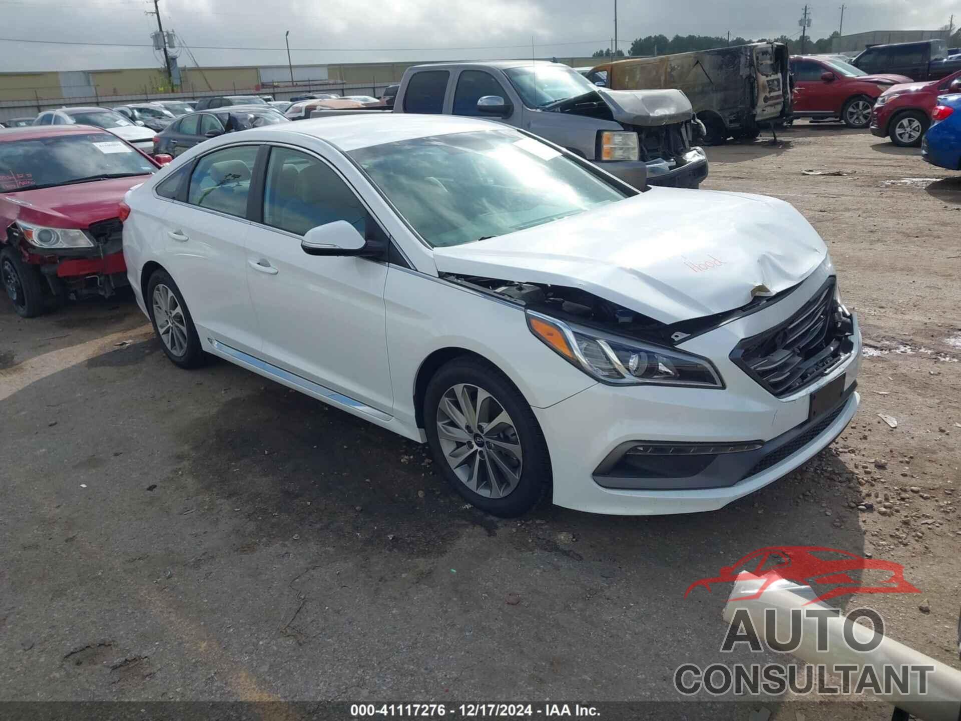 HYUNDAI SONATA 2016 - 5NPE34AF1GH285022