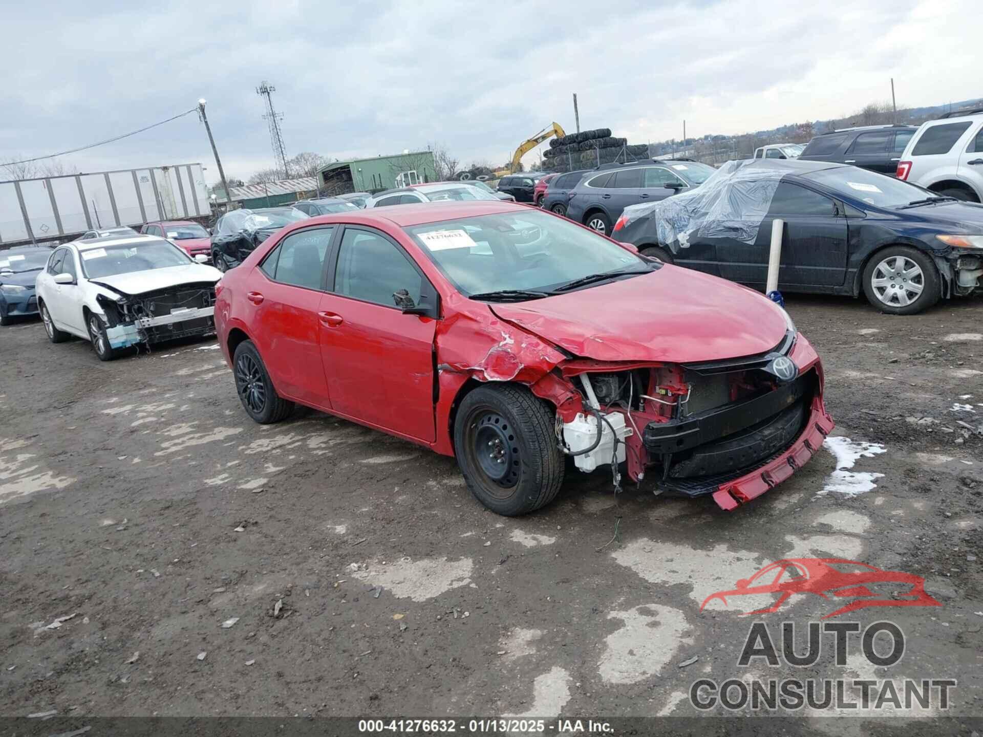 TOYOTA COROLLA 2017 - 2T1BURHE2HC798469