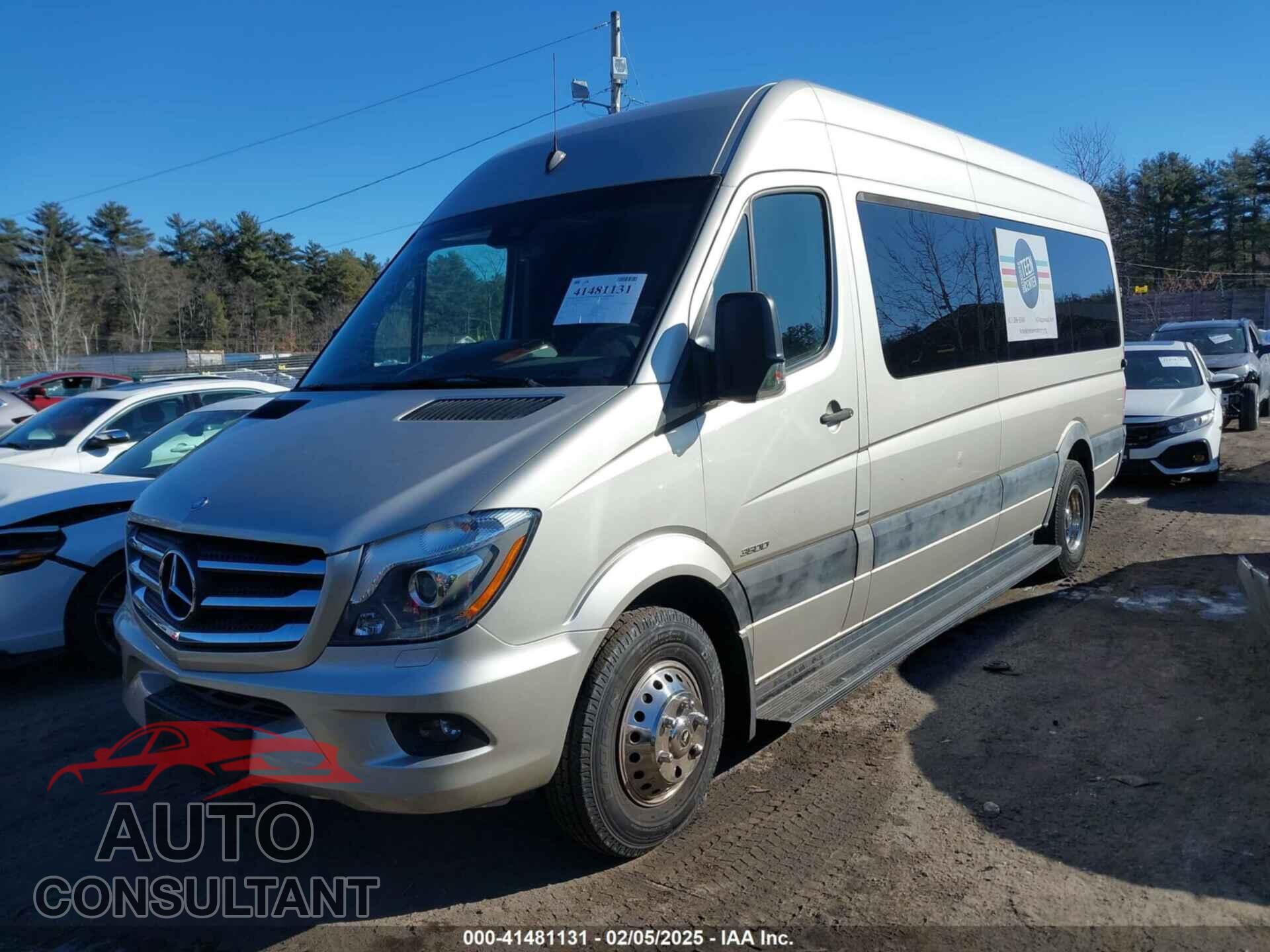 MERCEDES-BENZ SPRINTER 3500 2014 - WD3PF4CC4E5929154