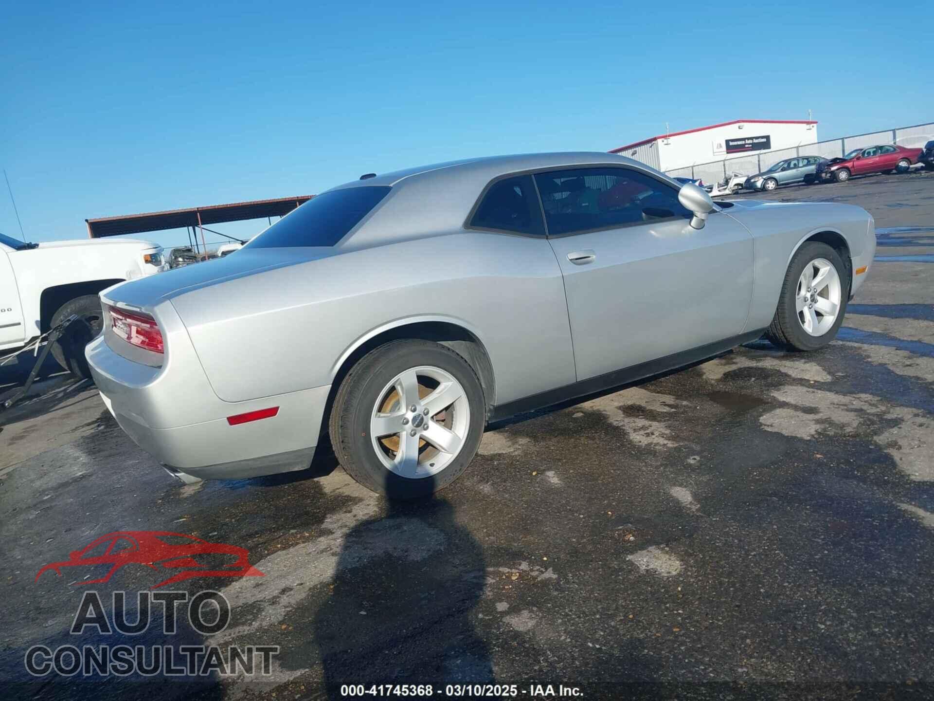 DODGE CHALLENGER 2012 - 2C3CDYAG2CH170439