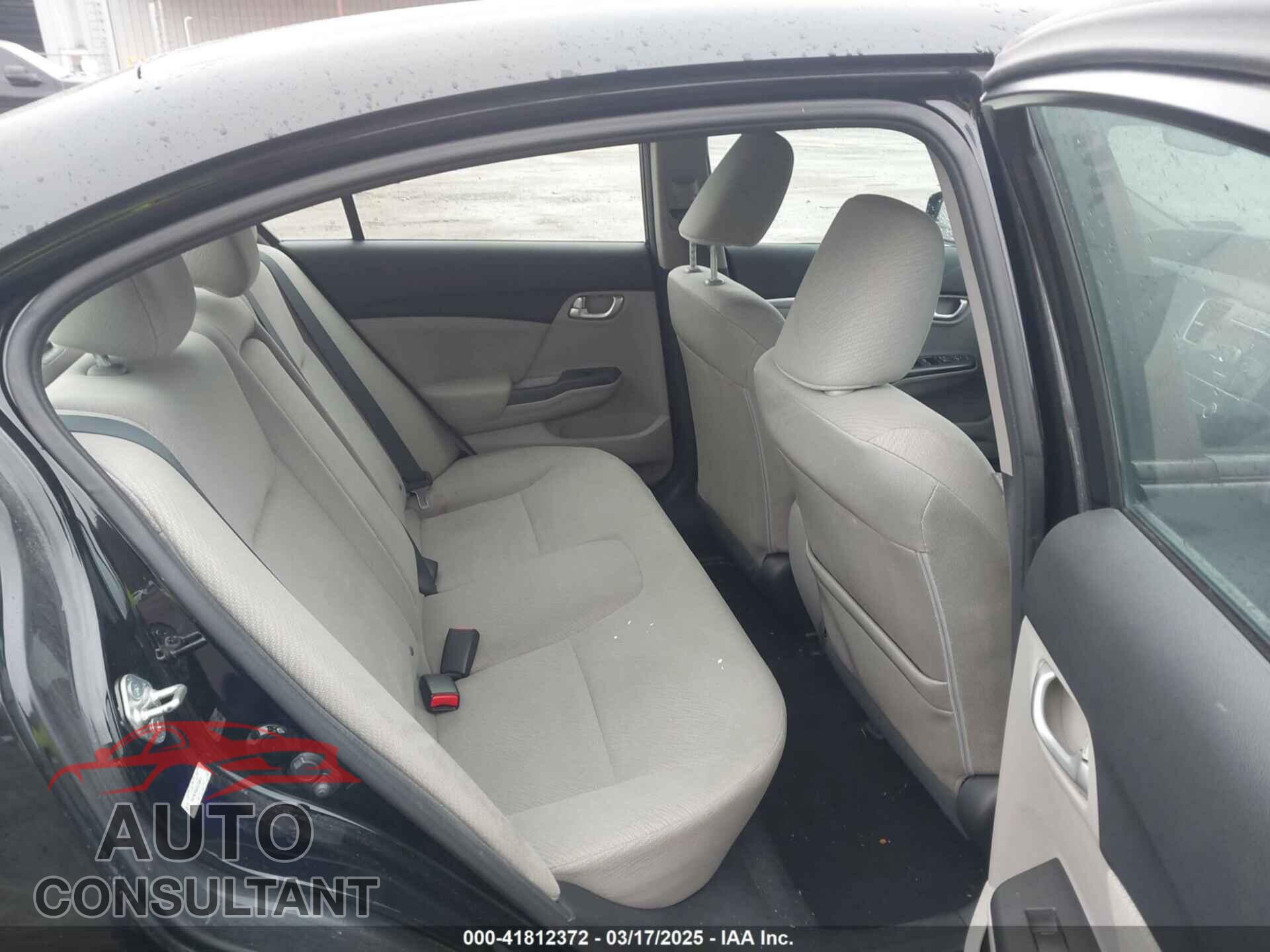 HONDA CIVIC 2013 - 19XFB2F86DE236811