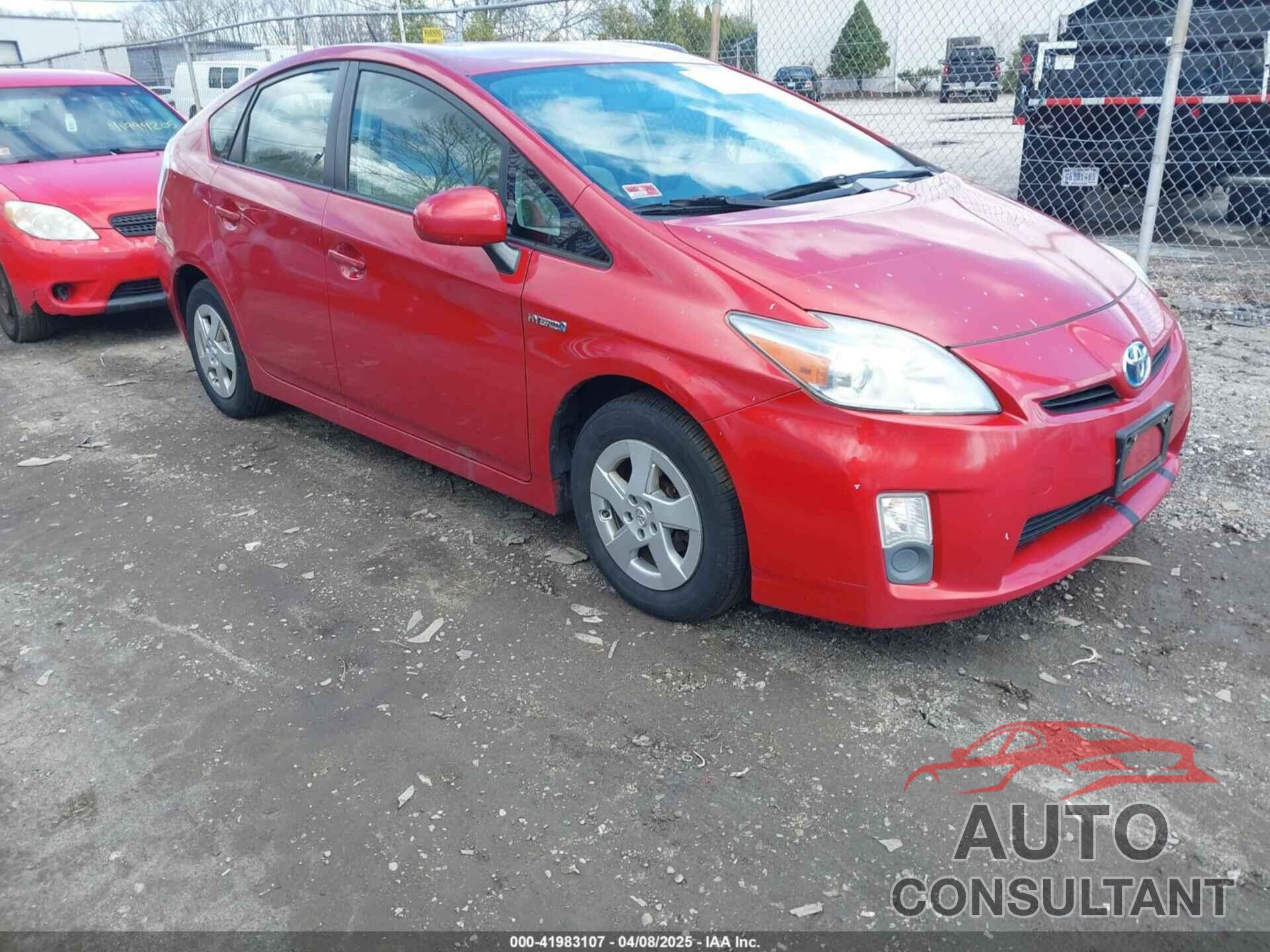 TOYOTA PRIUS 2010 - JTDKN3DU4A0203421