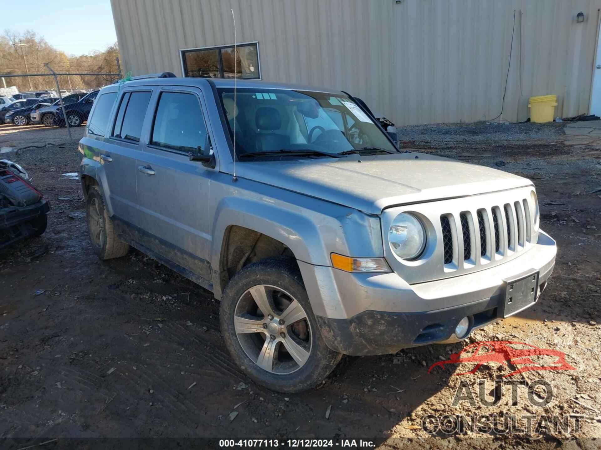 JEEP PATRIOT 2017 - 1C4NJRFB0HD176230
