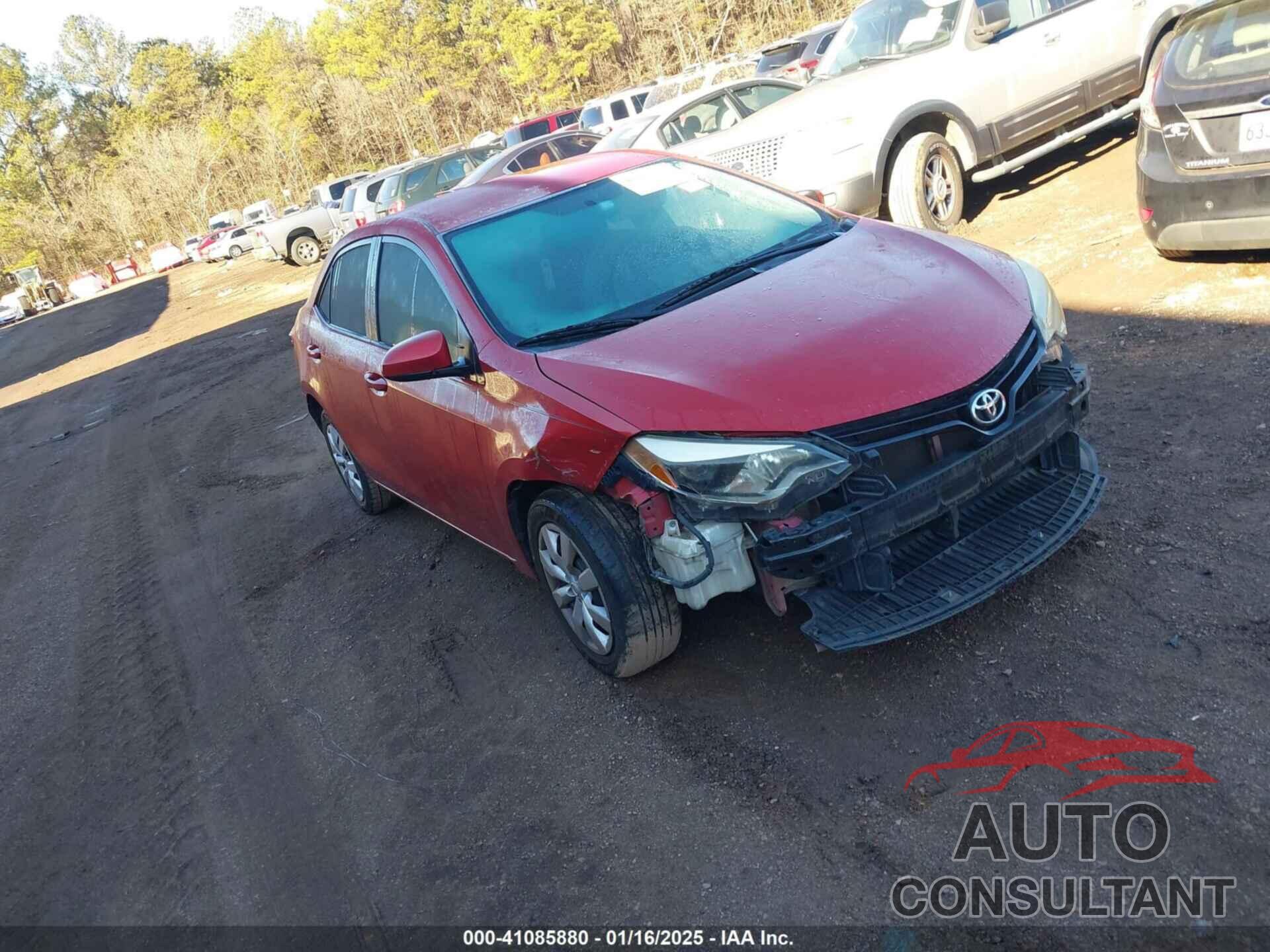 TOYOTA COROLLA 2014 - 5YFBURHE8EP118053