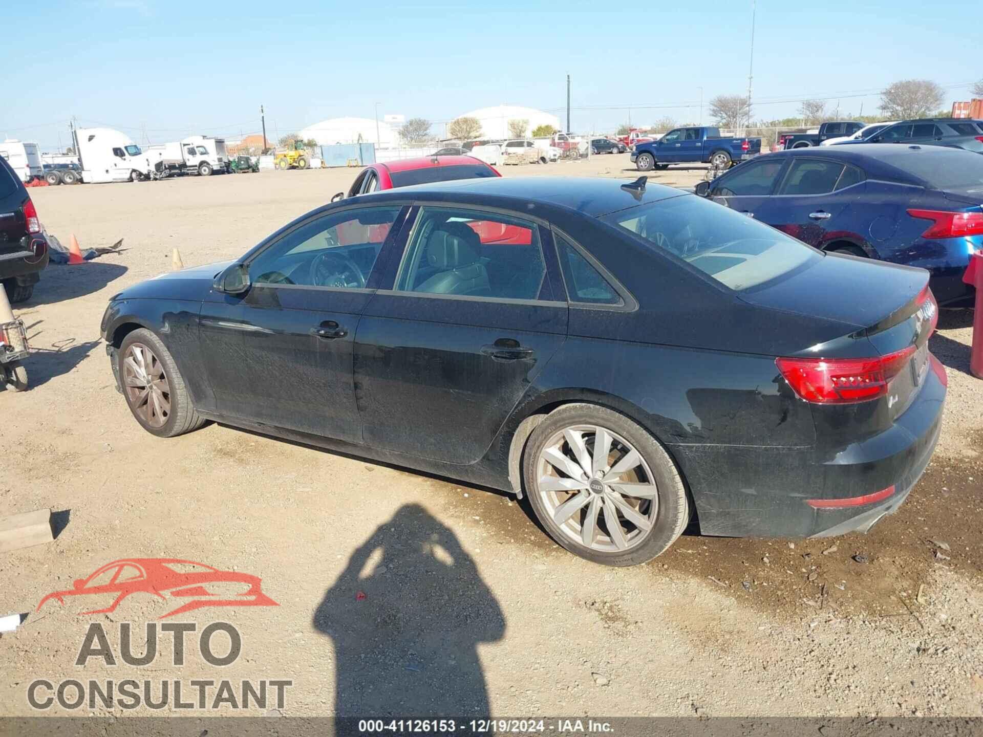 AUDI A4 2017 - WAUGMAF48HN062888