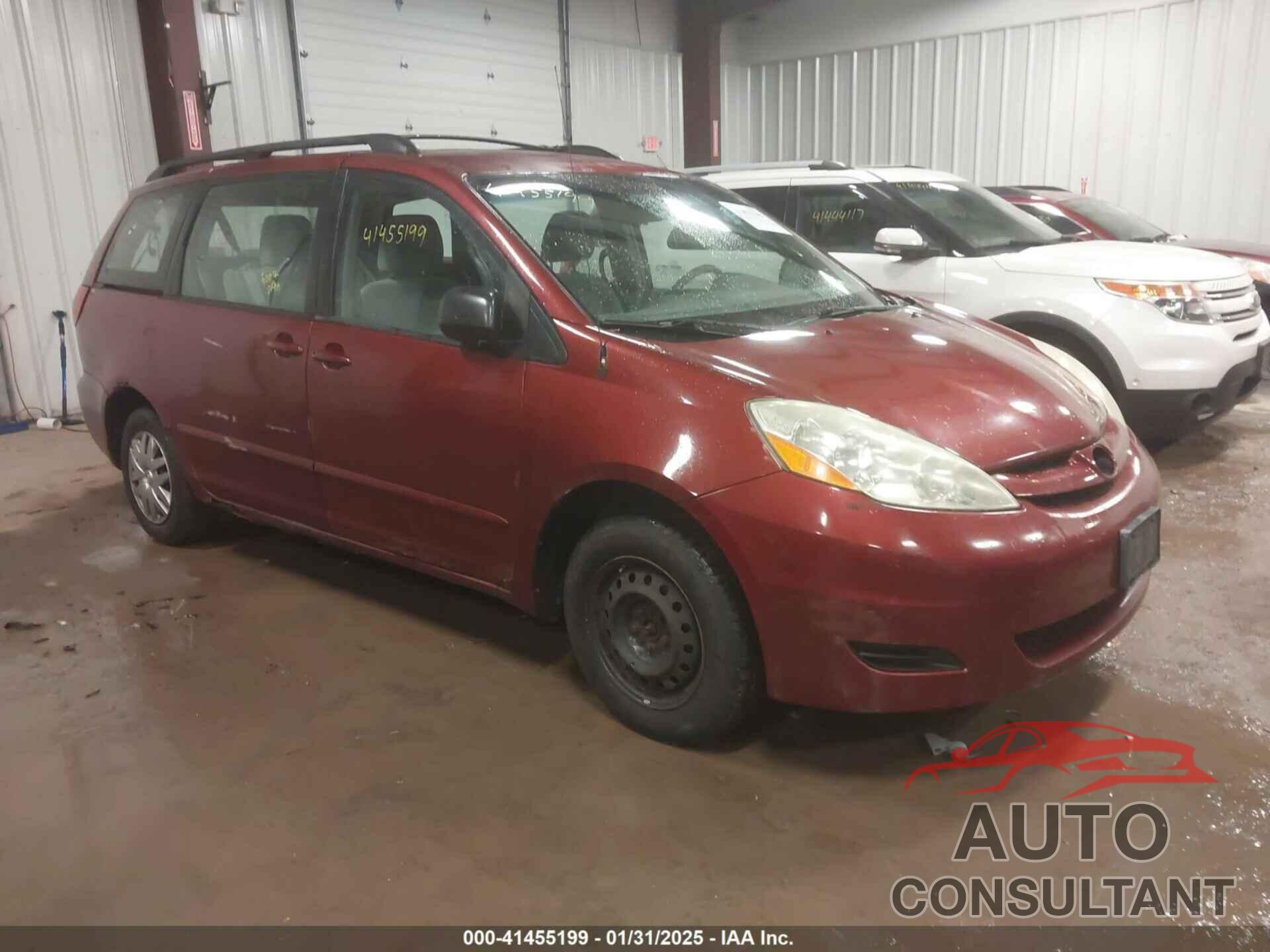 TOYOTA SIENNA 2009 - 5TDZK23C99S255873