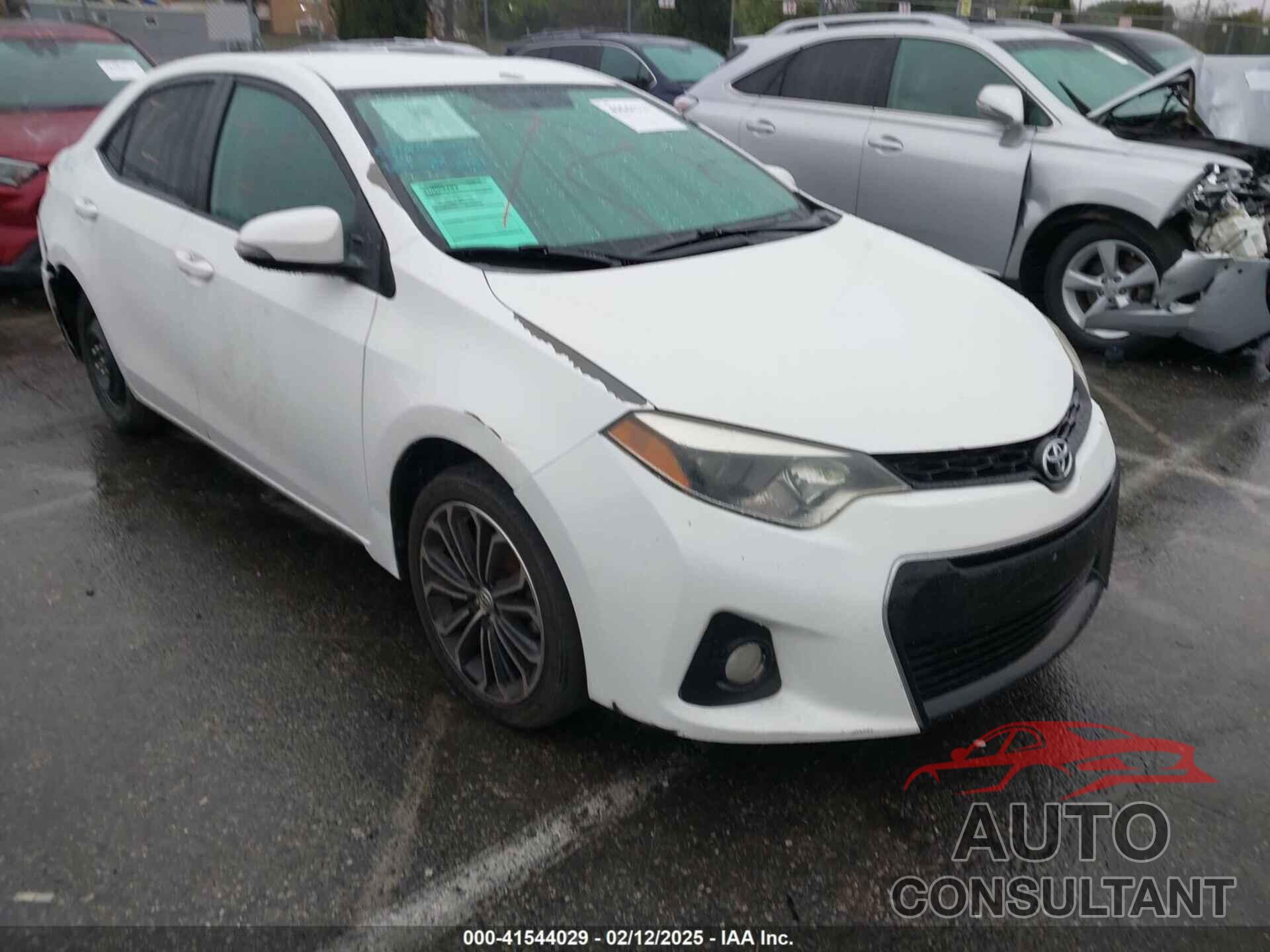 TOYOTA COROLLA 2014 - 5YFBURHE0EP173371