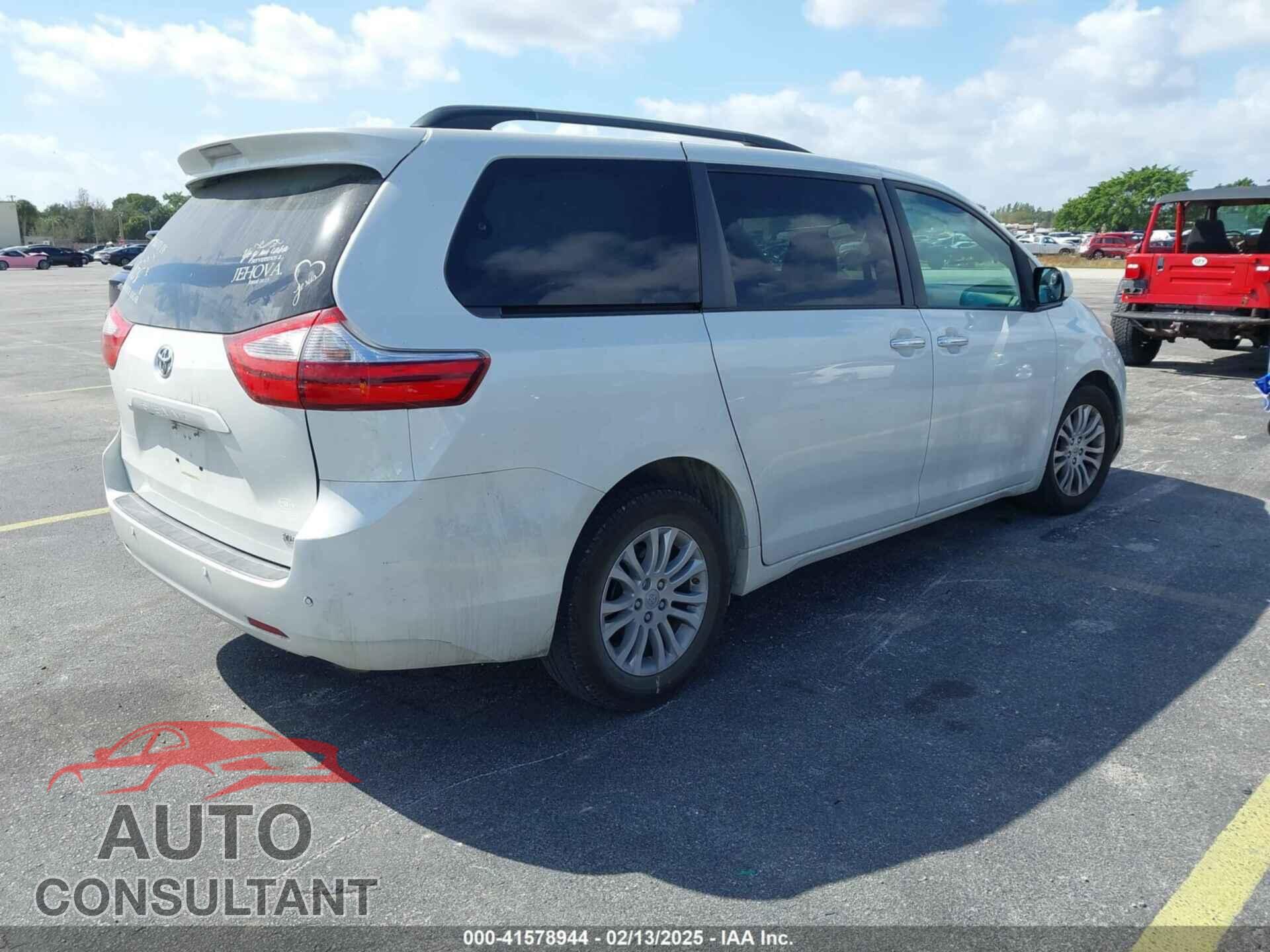 TOYOTA SIENNA 2017 - 5TDYZ3DC3HS899086