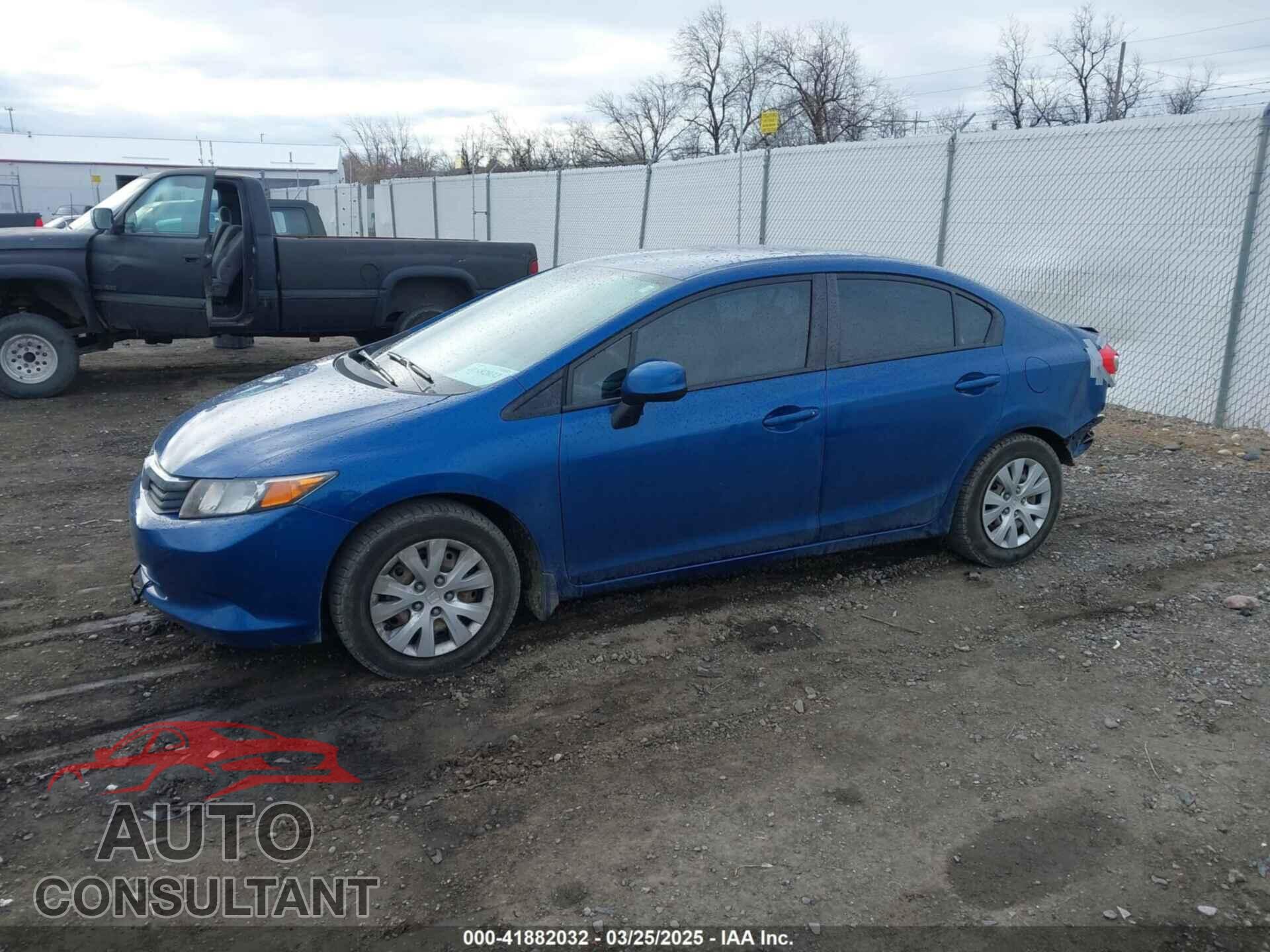 HONDA CIVIC 2012 - 19XFB2F57CE338736