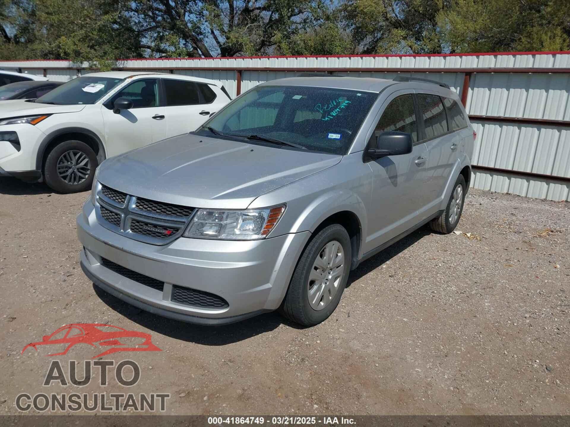 DODGE JOURNEY 2014 - 3C4PDCABXET202021