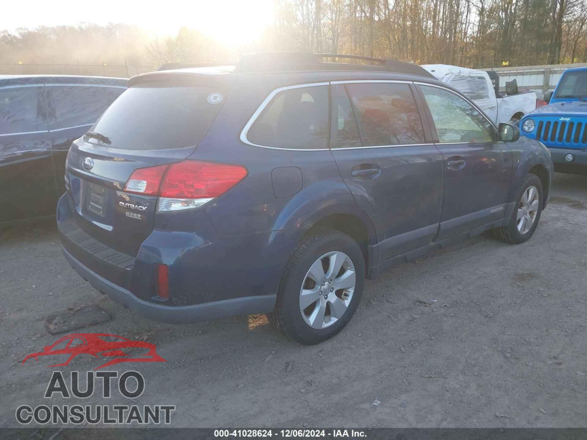 SUBARU OUTBACK 2011 - 4S4BRBCC7B3385795