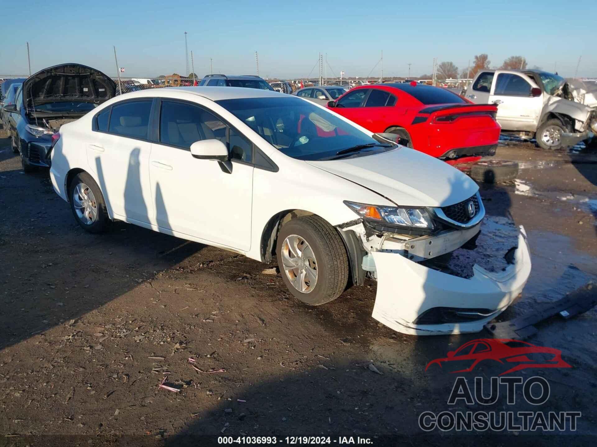 HONDA CIVIC 2014 - 2HGFB2F53EH534911