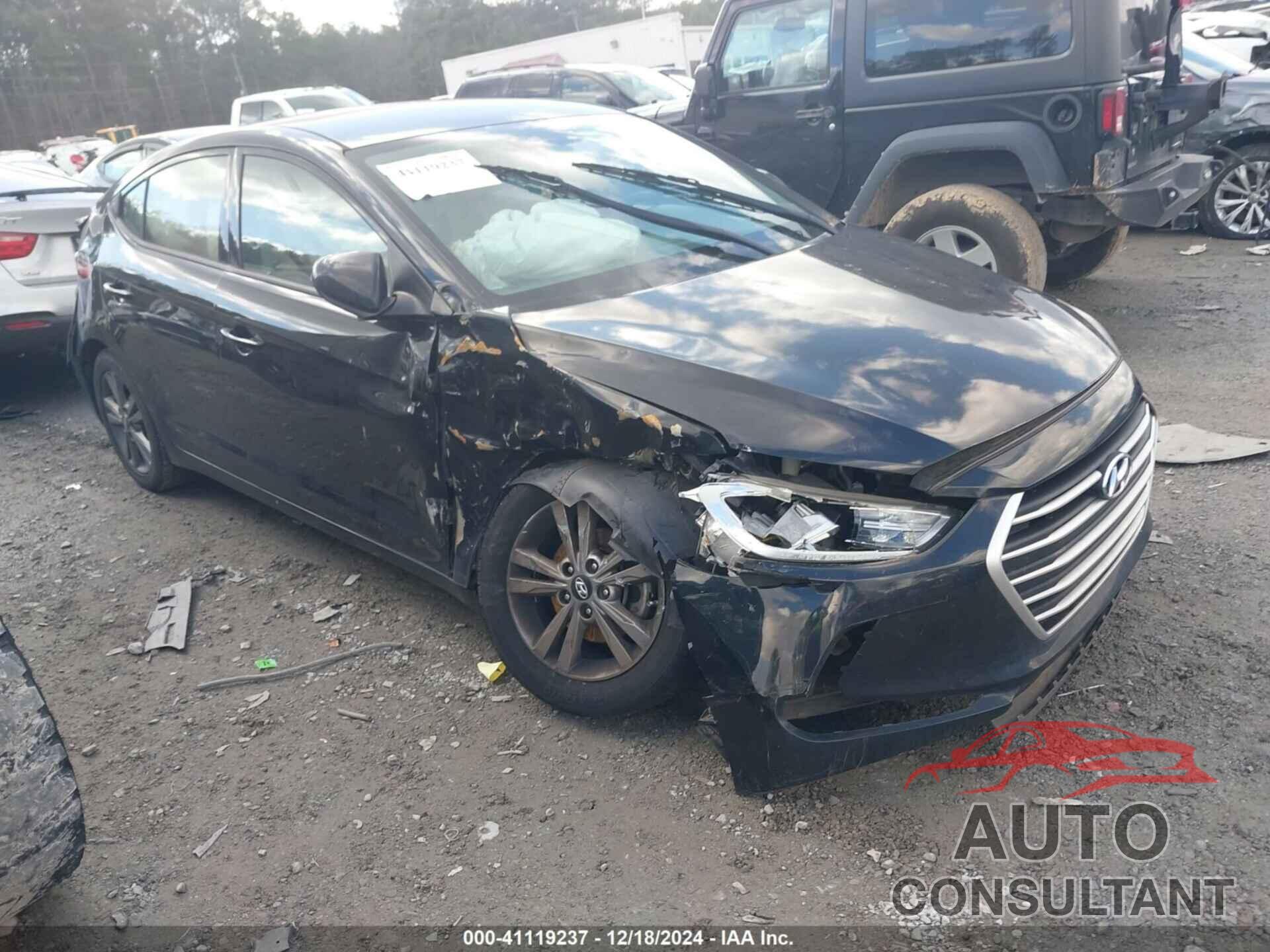 HYUNDAI ELANTRA 2017 - 5NPD84LF9HH002216