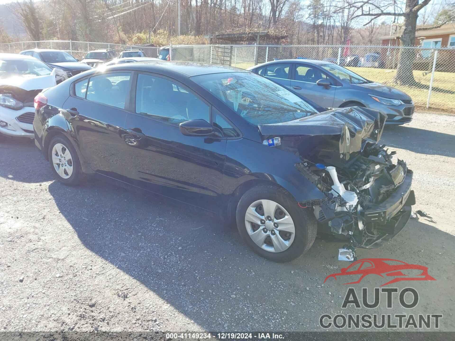 KIA FORTE 2017 - 3KPFK4A72HE029834