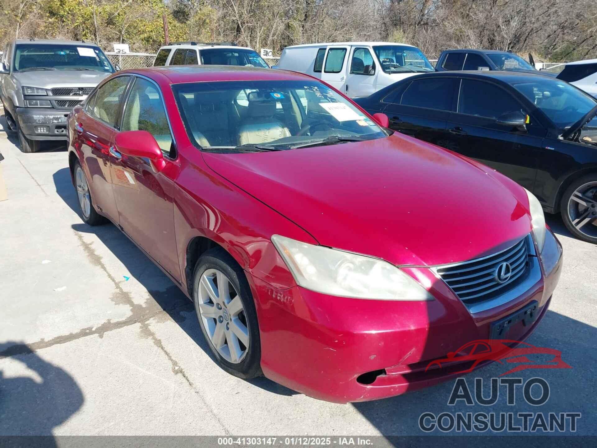 LEXUS ES 350 2009 - JTHBJ46G092341156