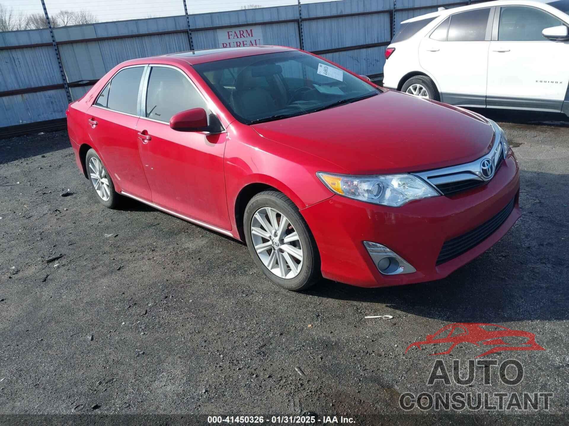 TOYOTA CAMRY 2013 - 4T4BF1FKXDR328726