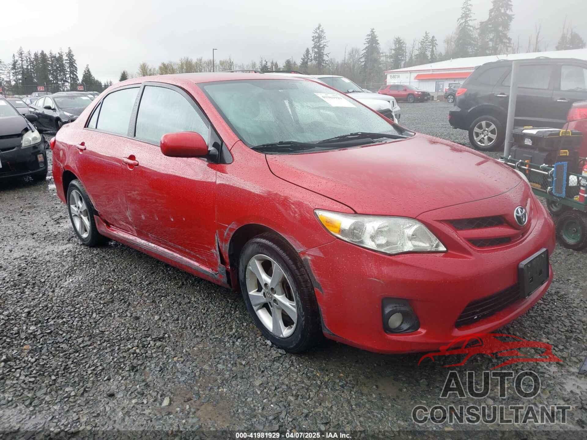 TOYOTA COROLLA 2012 - 2T1BU4EE0CC824521