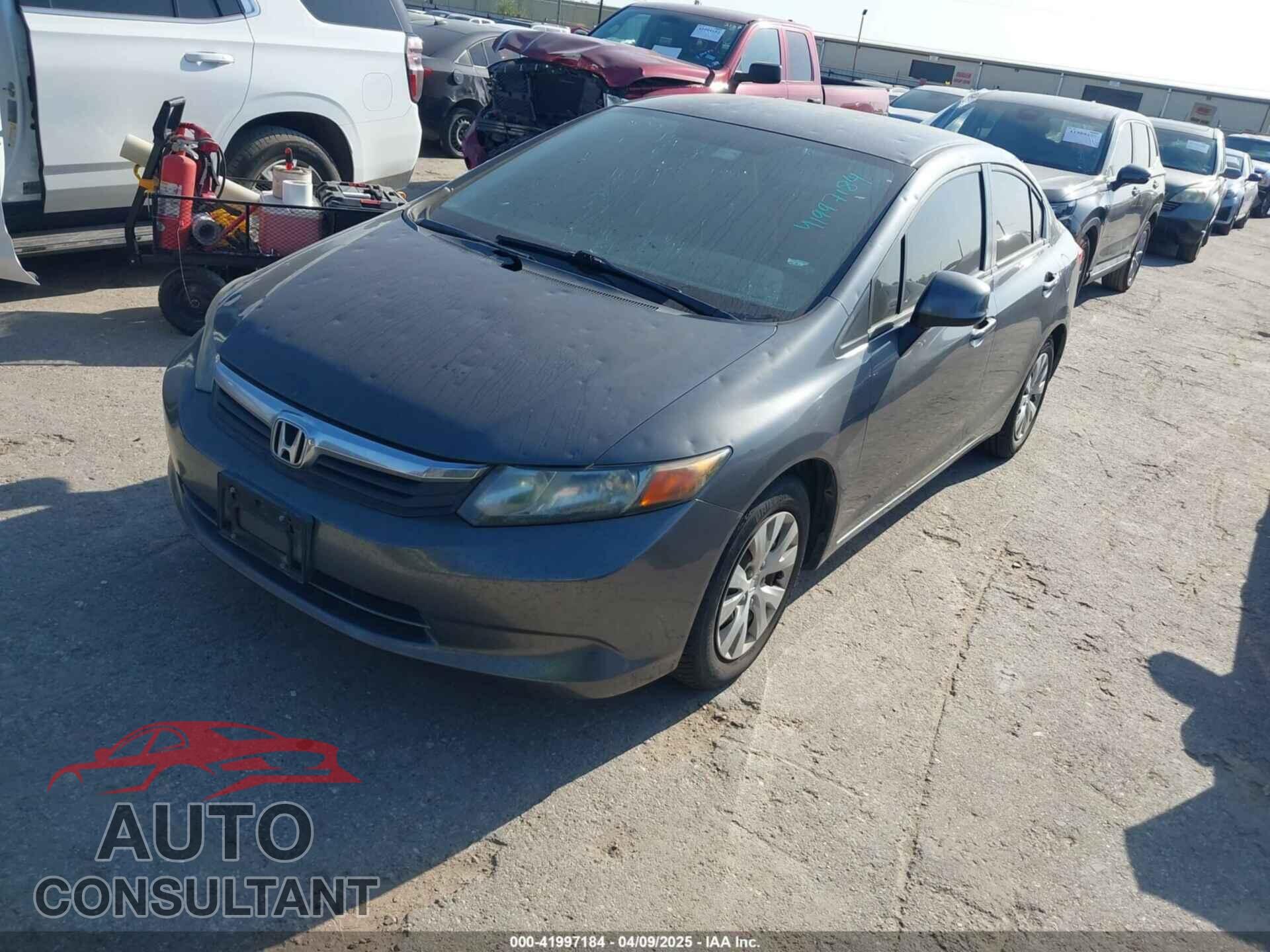 HONDA CIVIC 2012 - 2HGFB2F59CH563102