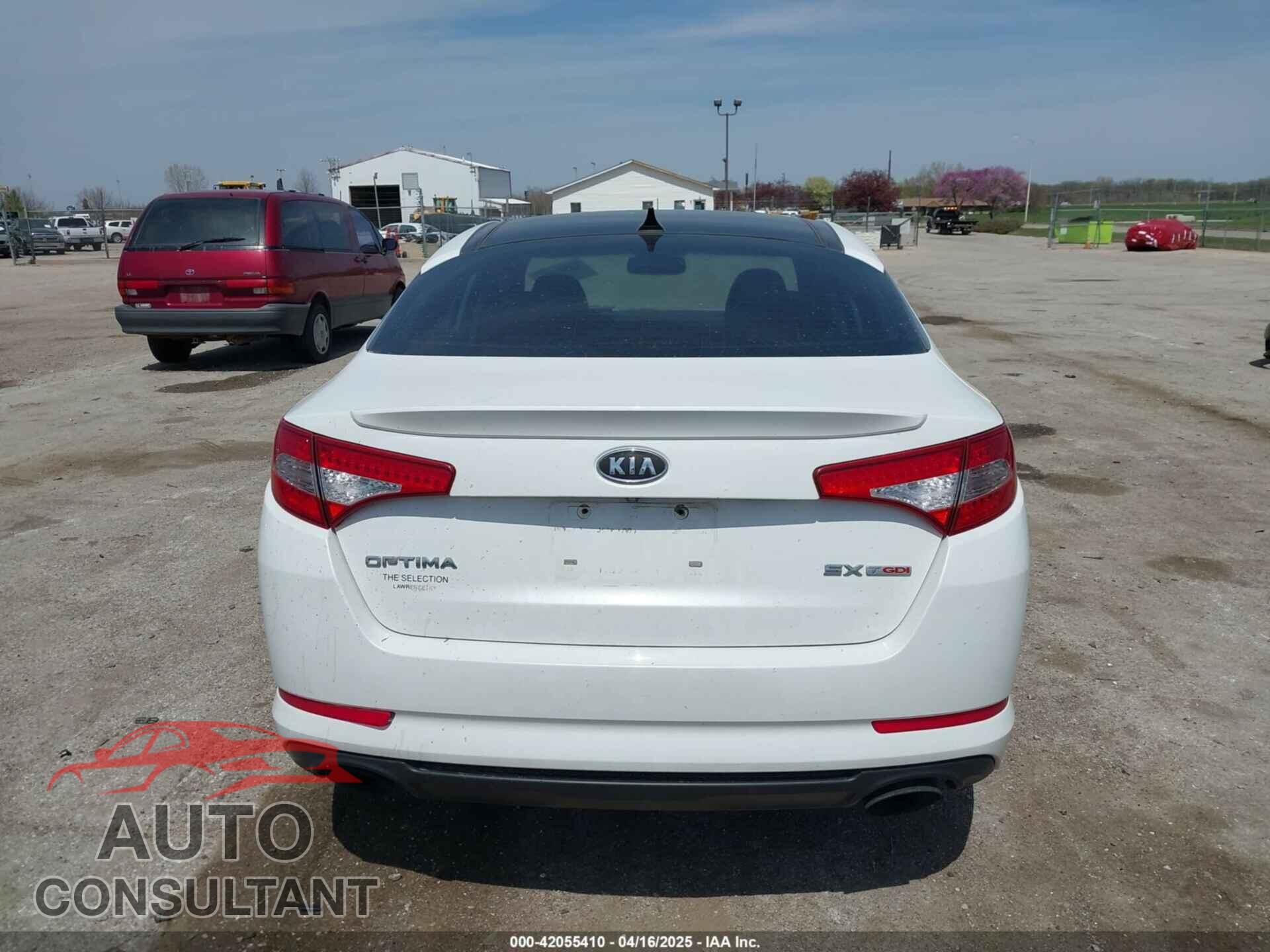KIA OPTIMA 2012 - 5XXGR4A68CG018960