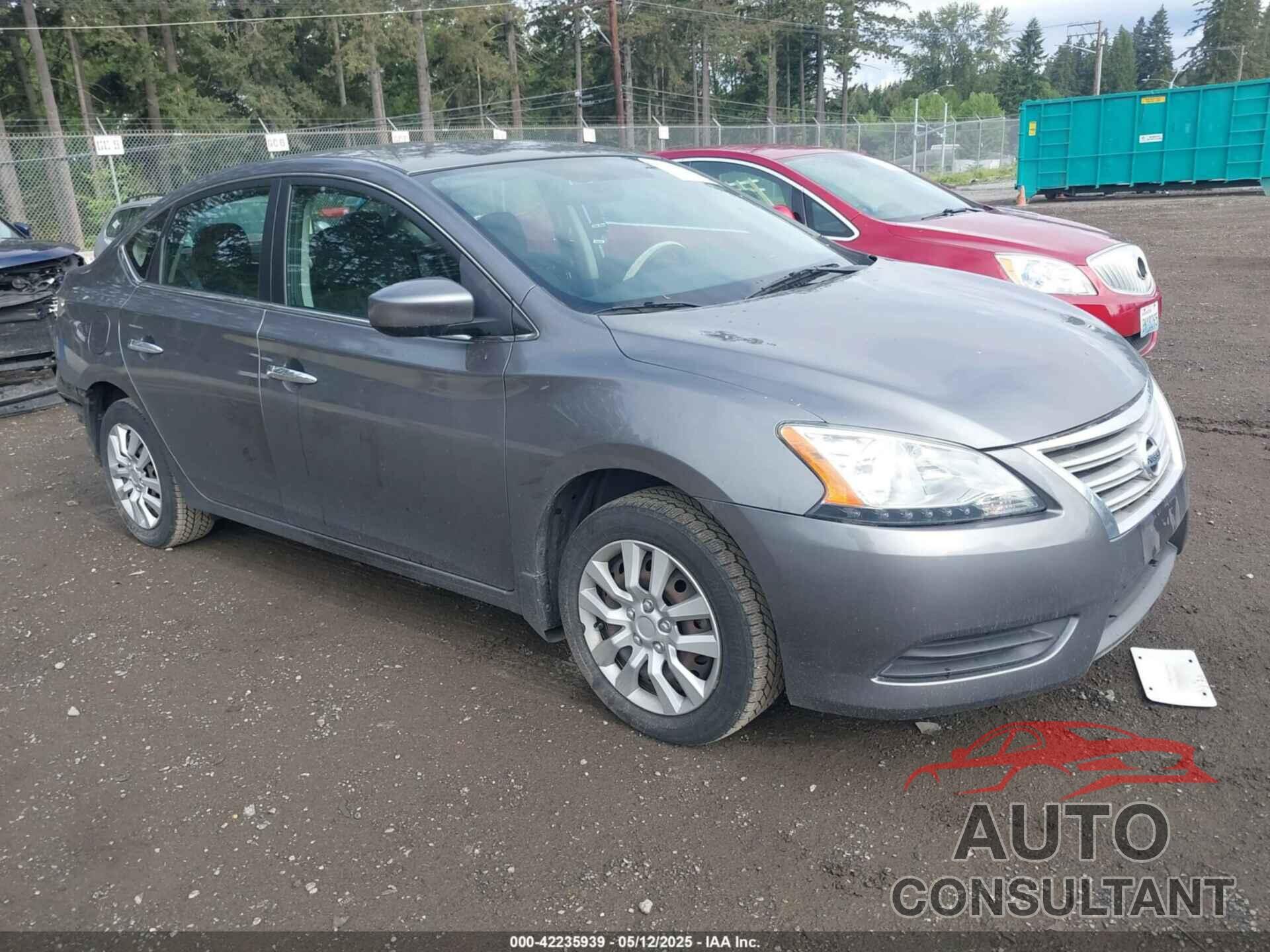 NISSAN SENTRA 2015 - 3N1AB7AP2FY326810