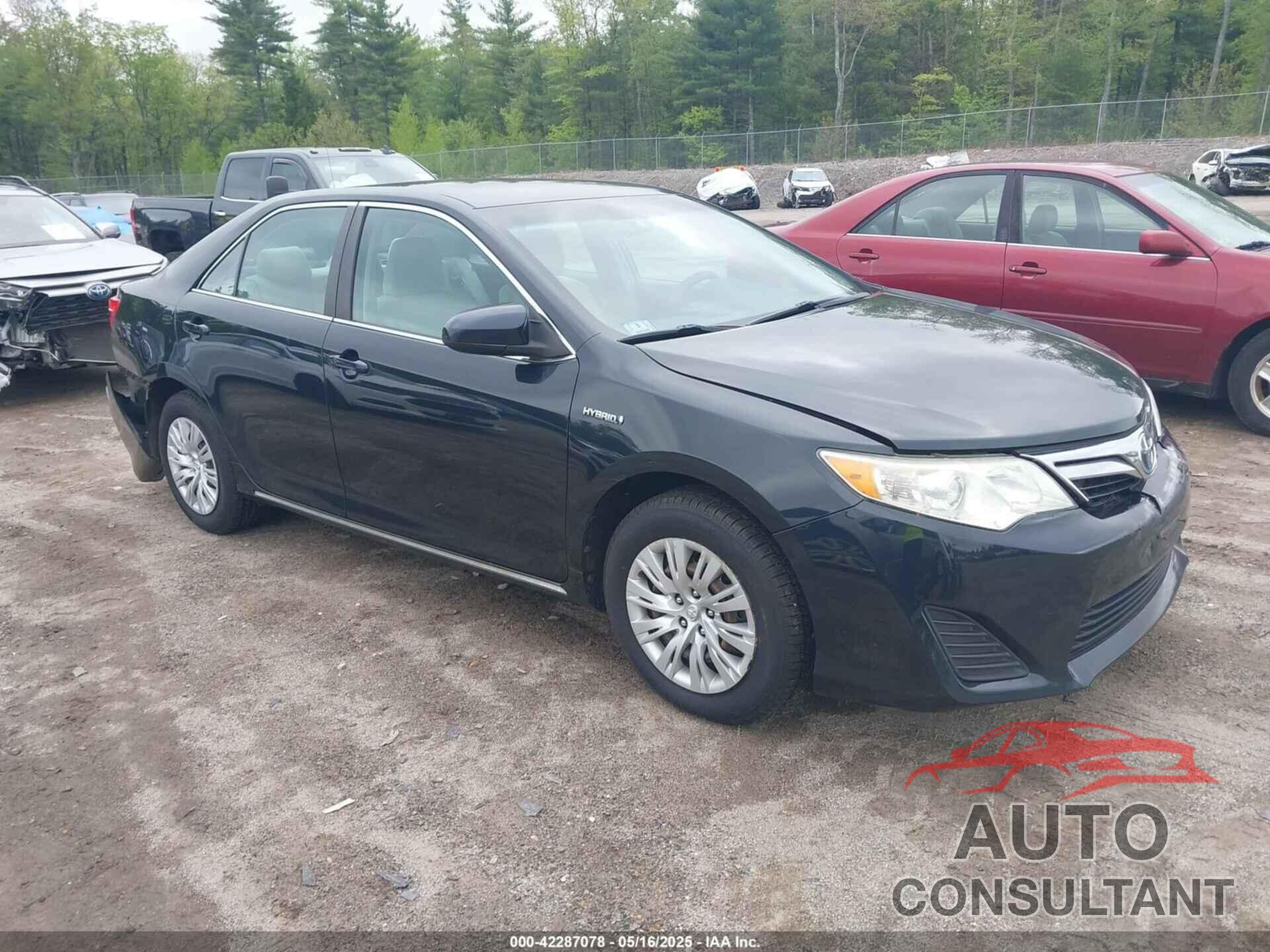 TOYOTA CAMRY 2012 - 4T1BD1FK5CU011693