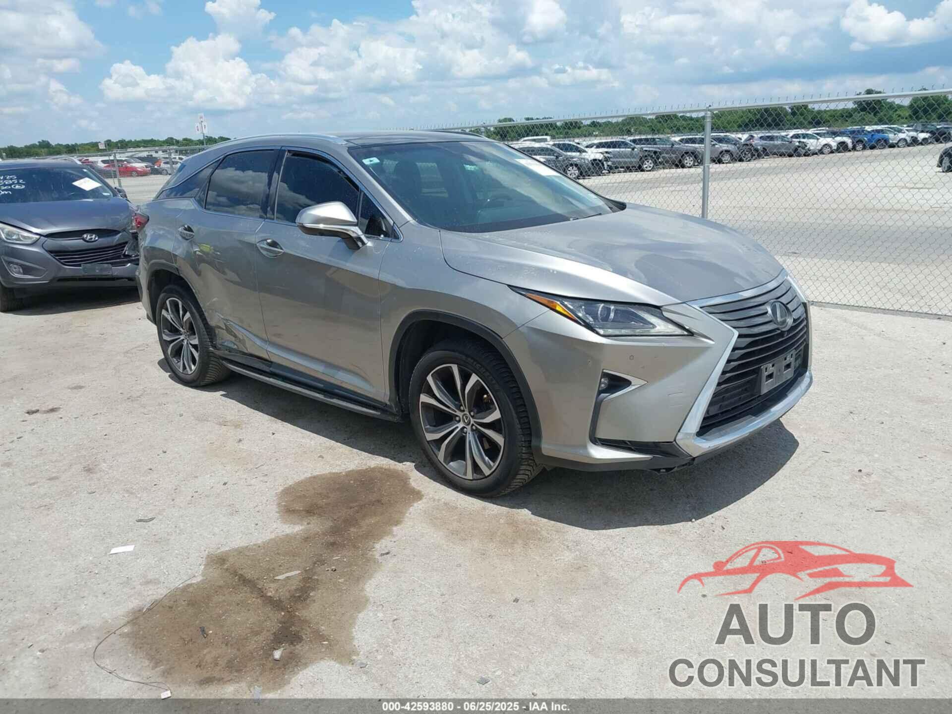 LEXUS RX 350 2018 - 2T2ZZMCA7JC115609