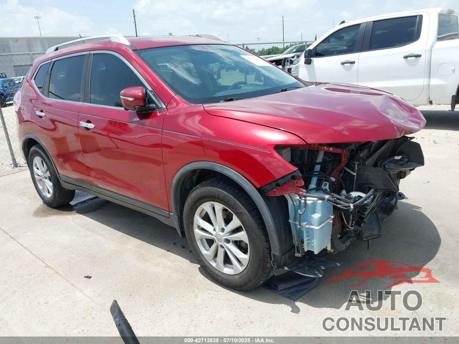 NISSAN ROGUE 2016 - KNMAT2MT4GP622694