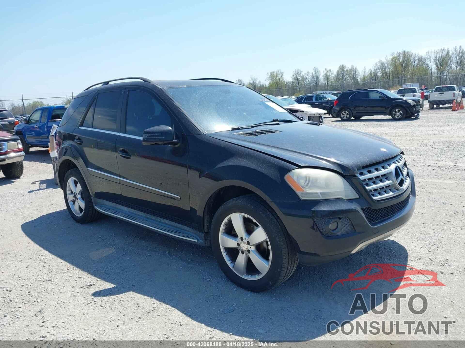 MERCEDES-BENZ ML 350 2011 - 4JGBB8GBXBA660659