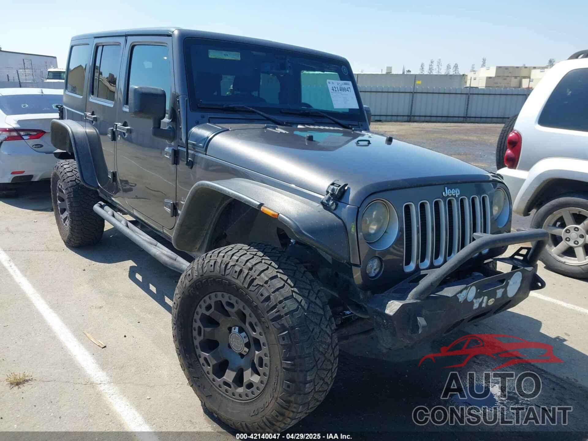 JEEP WRANGLER UNLIMITED 2016 - 1C4BJWEG8GL217545