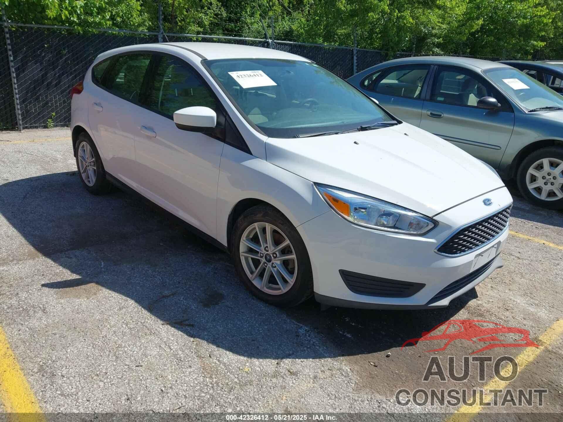 FORD FOCUS 2018 - 1FADP3K21JL231914