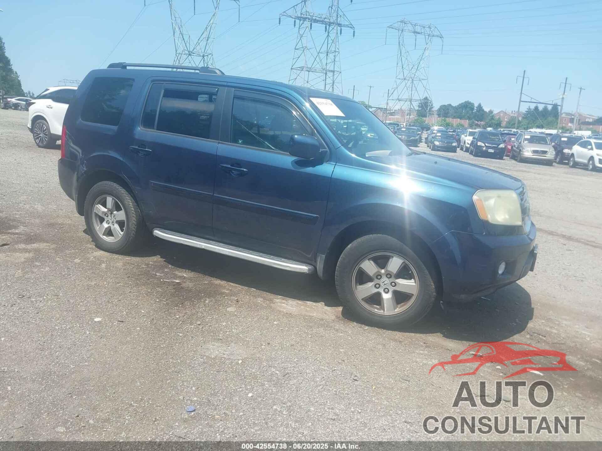 HONDA PILOT 2011 - 5FNYF4H62BB006212