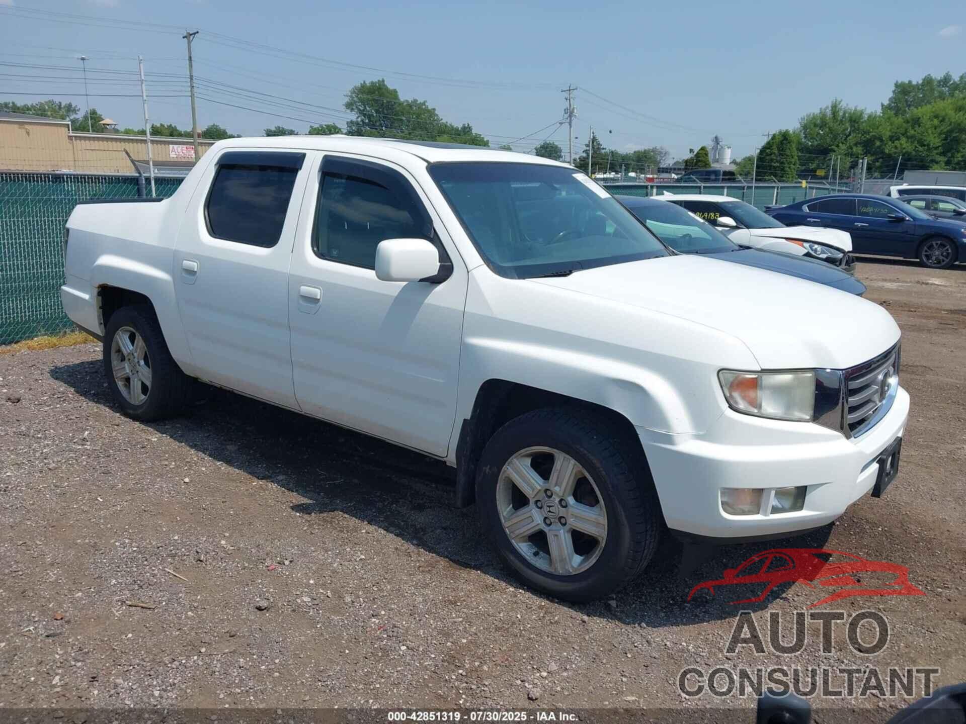 HONDA RIDGELINE 2012 - 5FPYK1F59CB453844