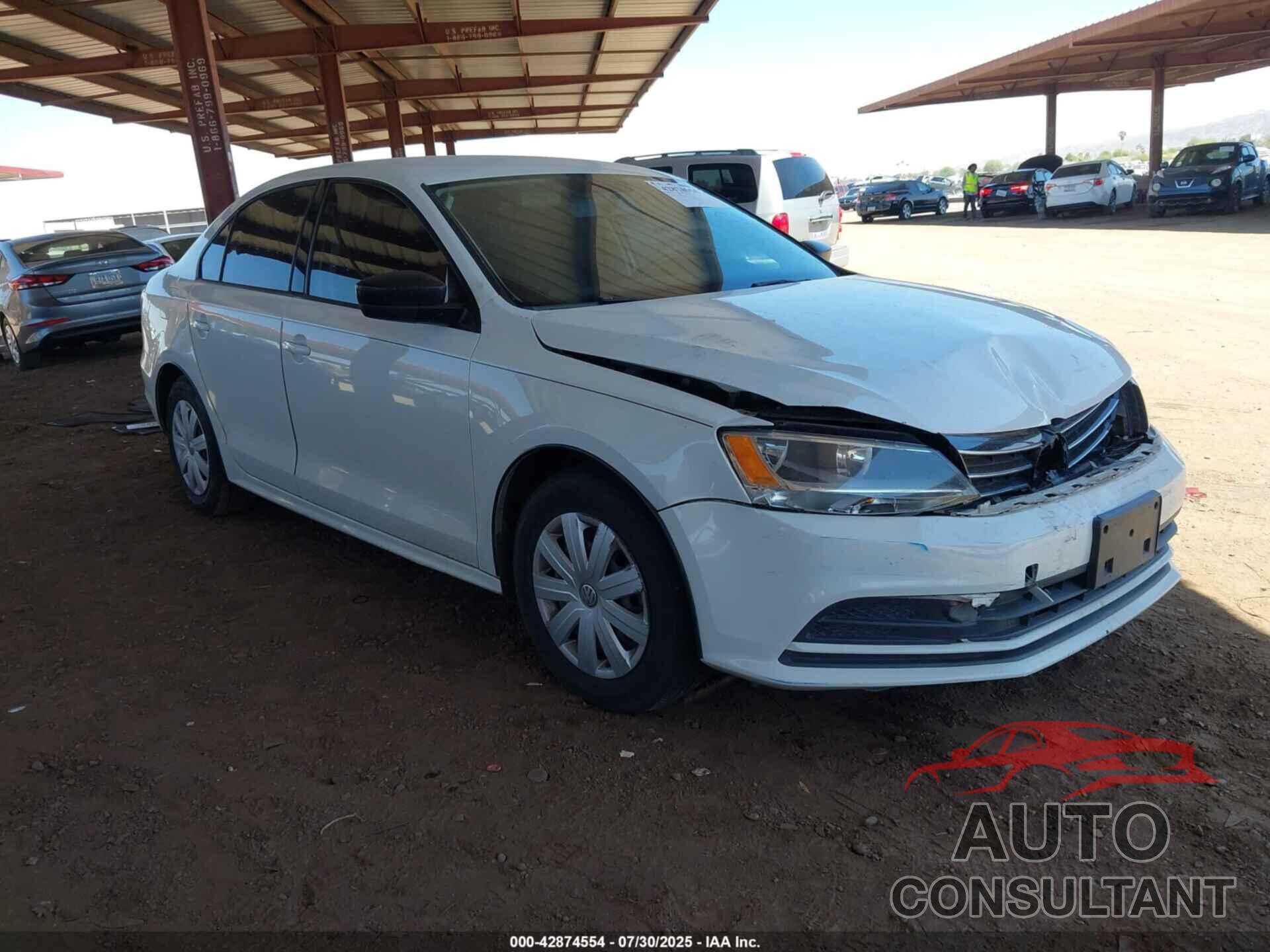 VOLKSWAGEN JETTA 2016 - 3VW267AJ1GM296948