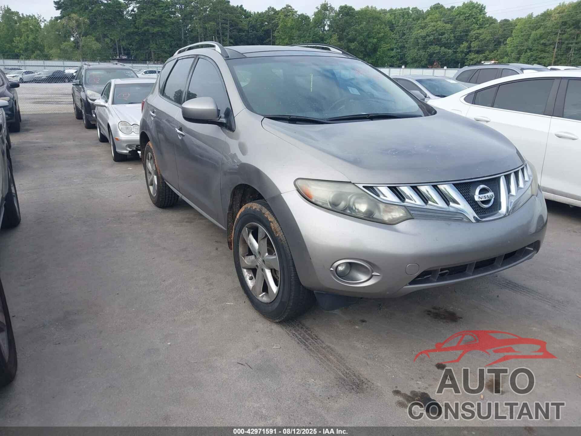 NISSAN MURANO 2010 - JN8AZ1MU0AW011998
