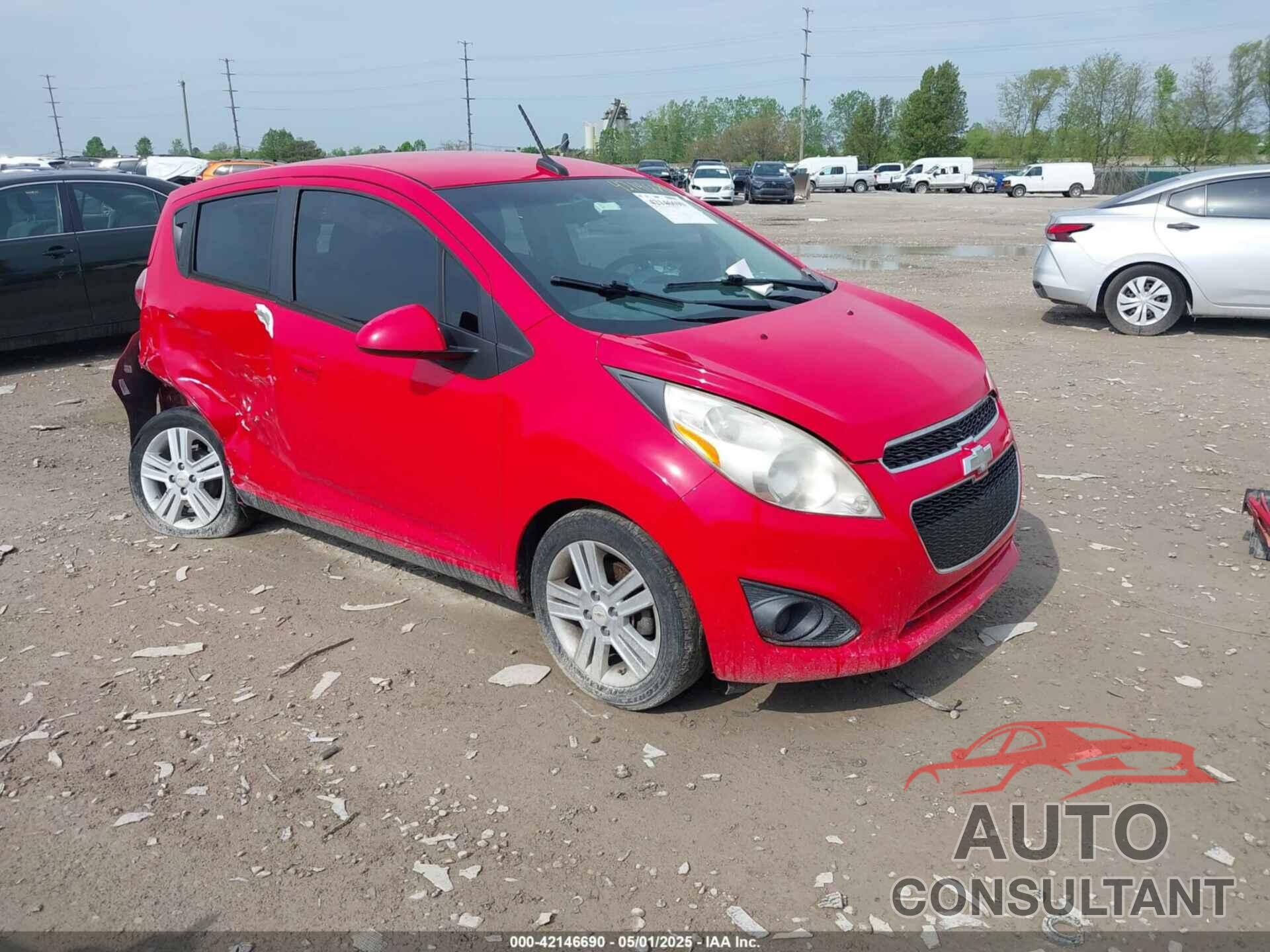 CHEVROLET SPARK 2013 - KL8CD6S96DC536268