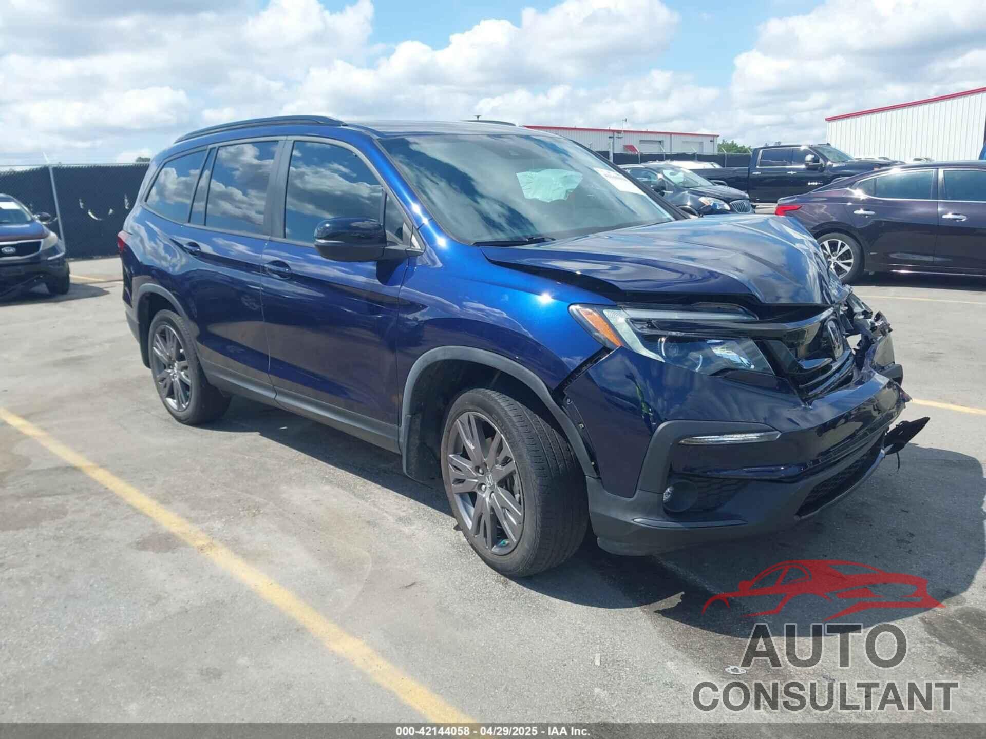 HONDA PILOT 2022 - 5FNYF6H31NB075317