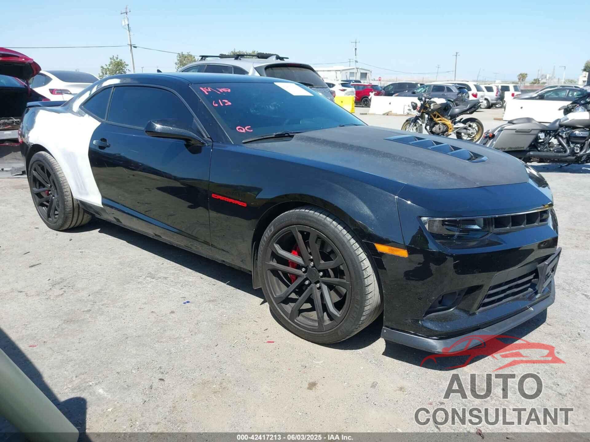 CHEVROLET CAMARO 2015 - 2G1FJ1EW8F9156501
