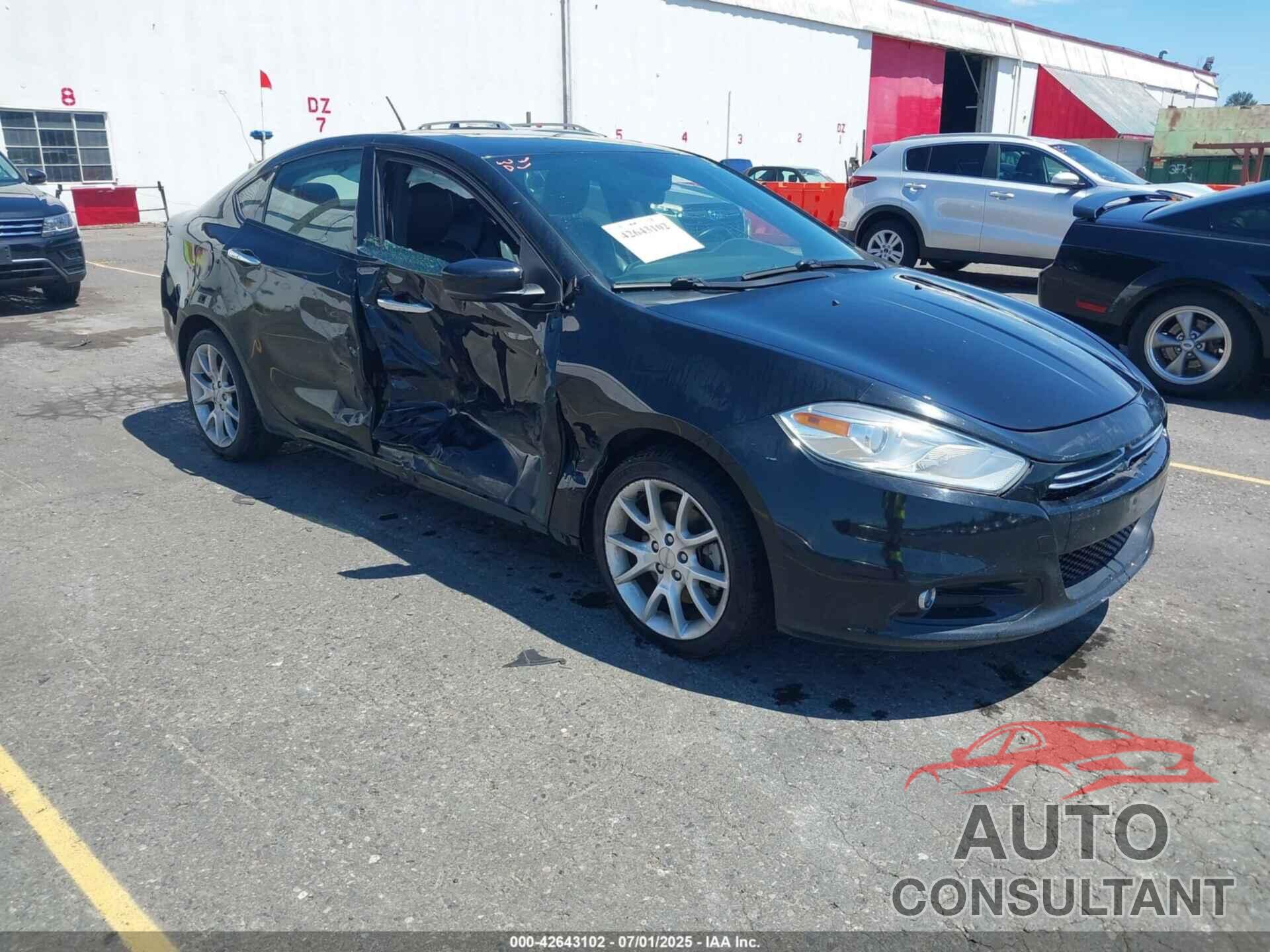 DODGE DART 2013 - 1C3CDFCA5DD106150