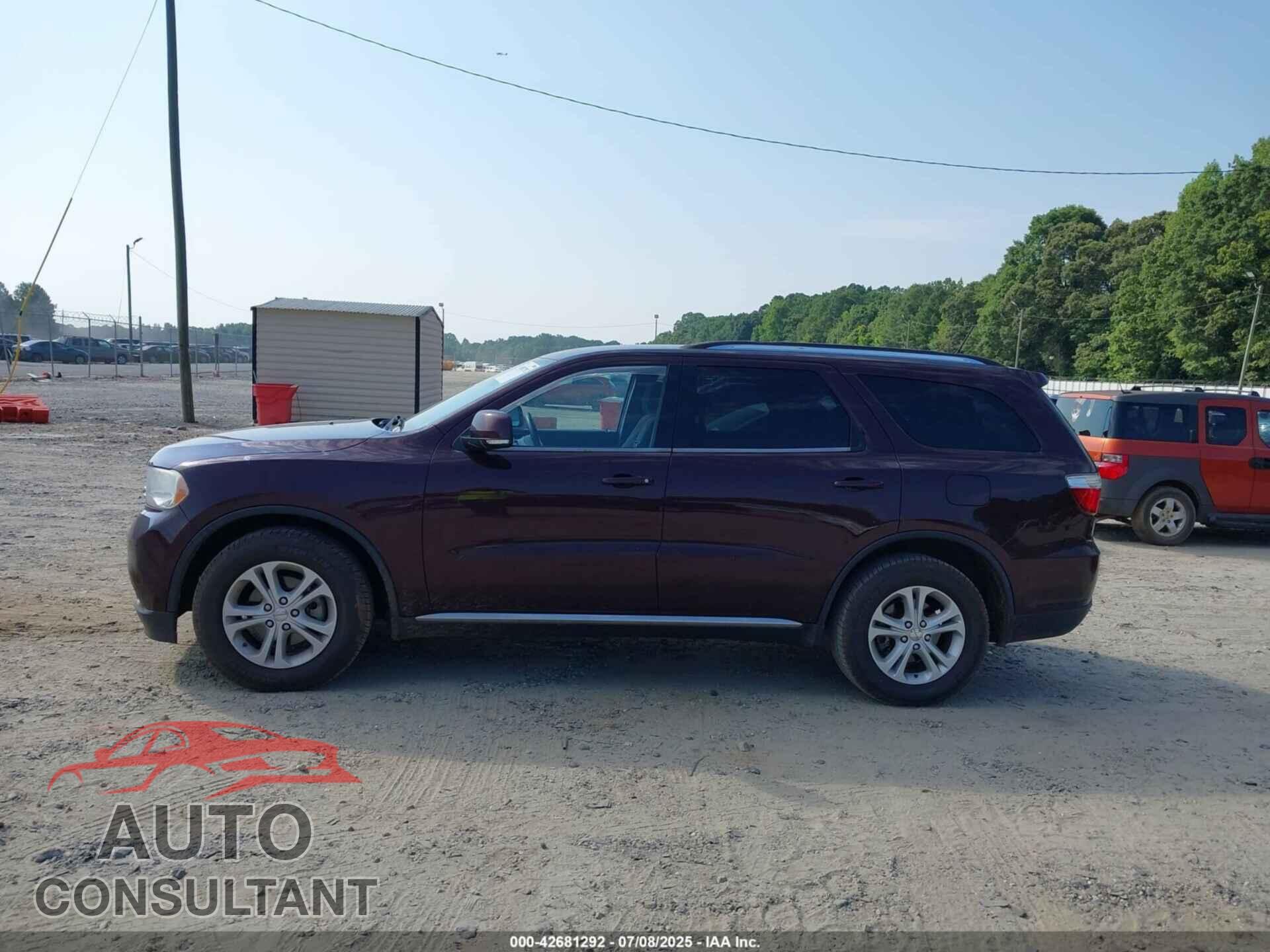 DODGE DURANGO 2012 - 1C4RDHDG1CC275493