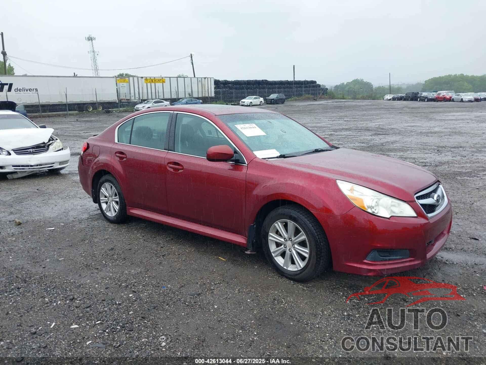 SUBARU LEGACY 2012 - 4S3BMBG60C3032033