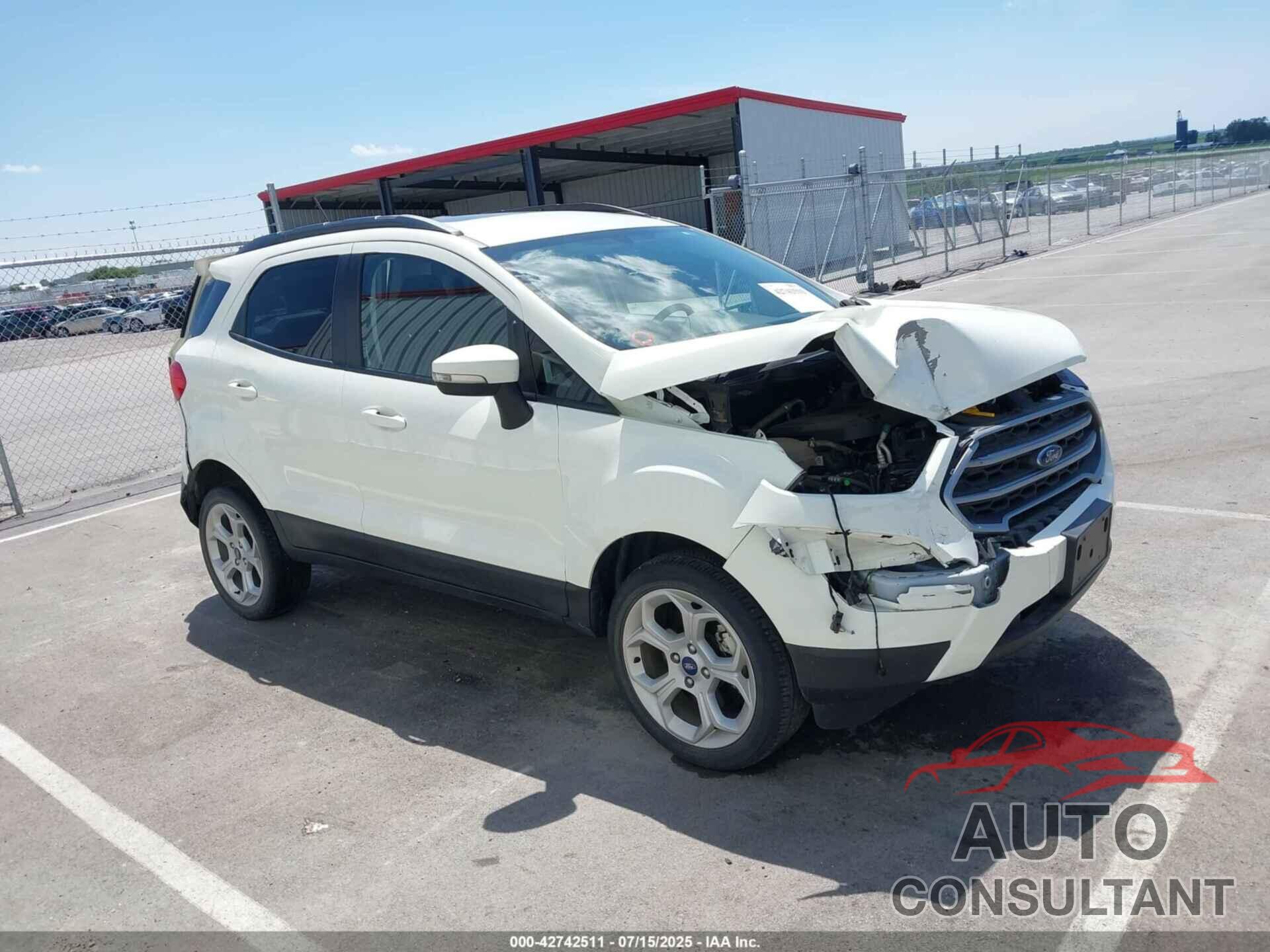FORD ECOSPORT 2021 - MAJ6S3GL3MC417418