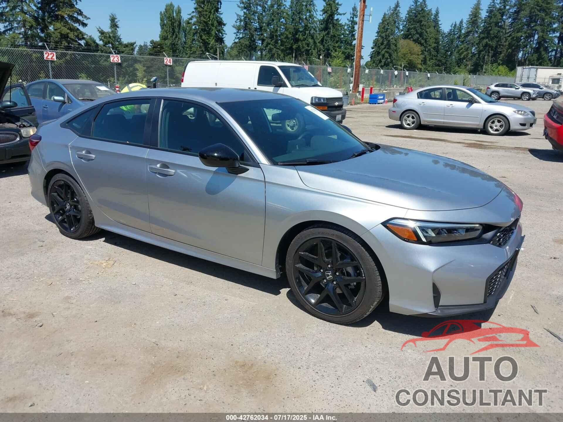HONDA CIVIC 2025 - 2HGFE2F56SH600709