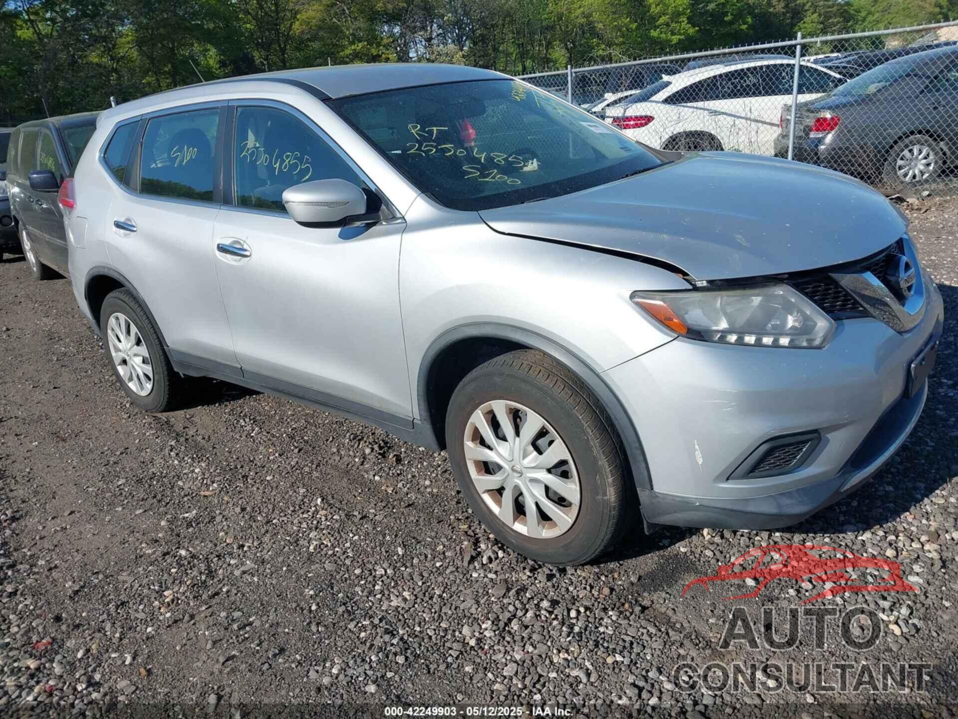 NISSAN ROGUE 2015 - KNMAT2MV3FP501459