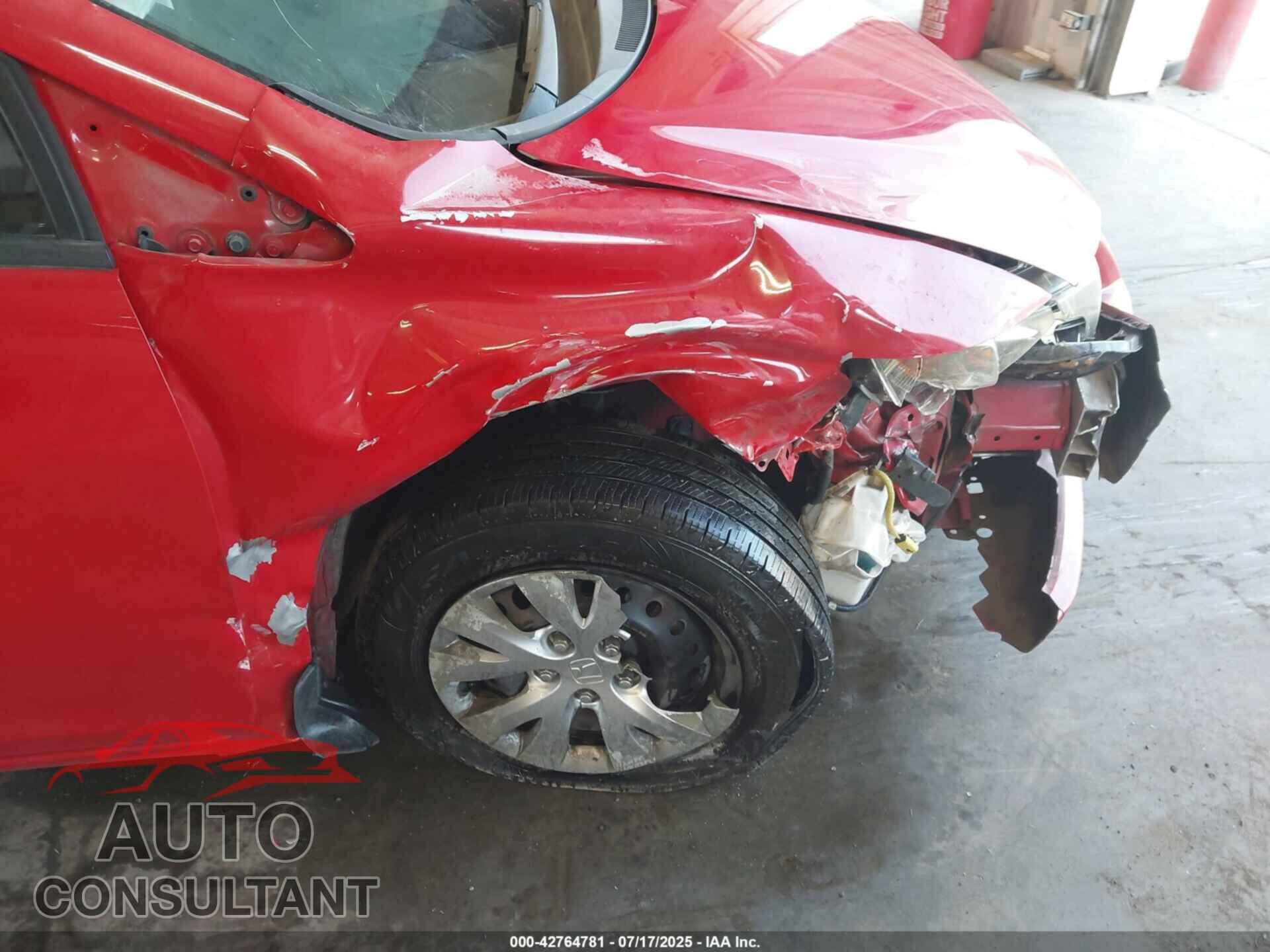 HONDA CIVIC 2012 - 2HGFG3A52CH521885
