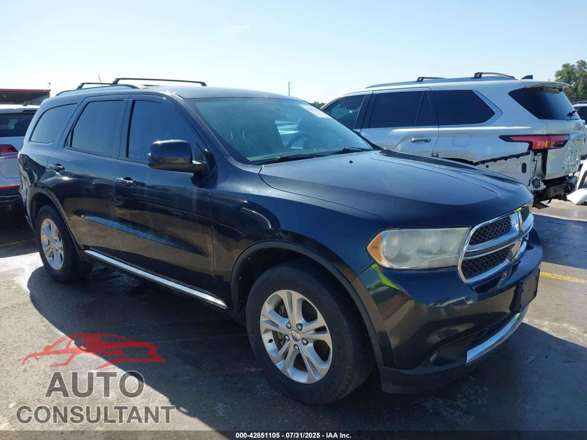 DODGE DURANGO 2013 - 1C4RDHAGXDC680418