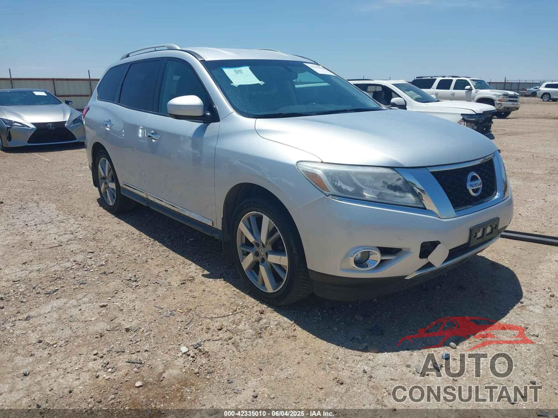 NISSAN PATHFINDER 2014 - 5N1AR2MM2EC600717
