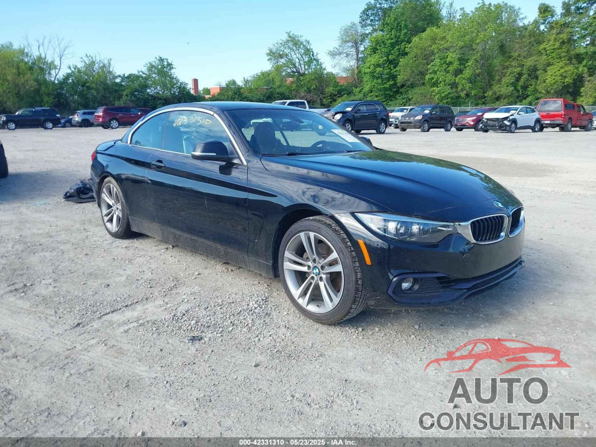 BMW 430I 2019 - WBA4Z1C54KEE44718